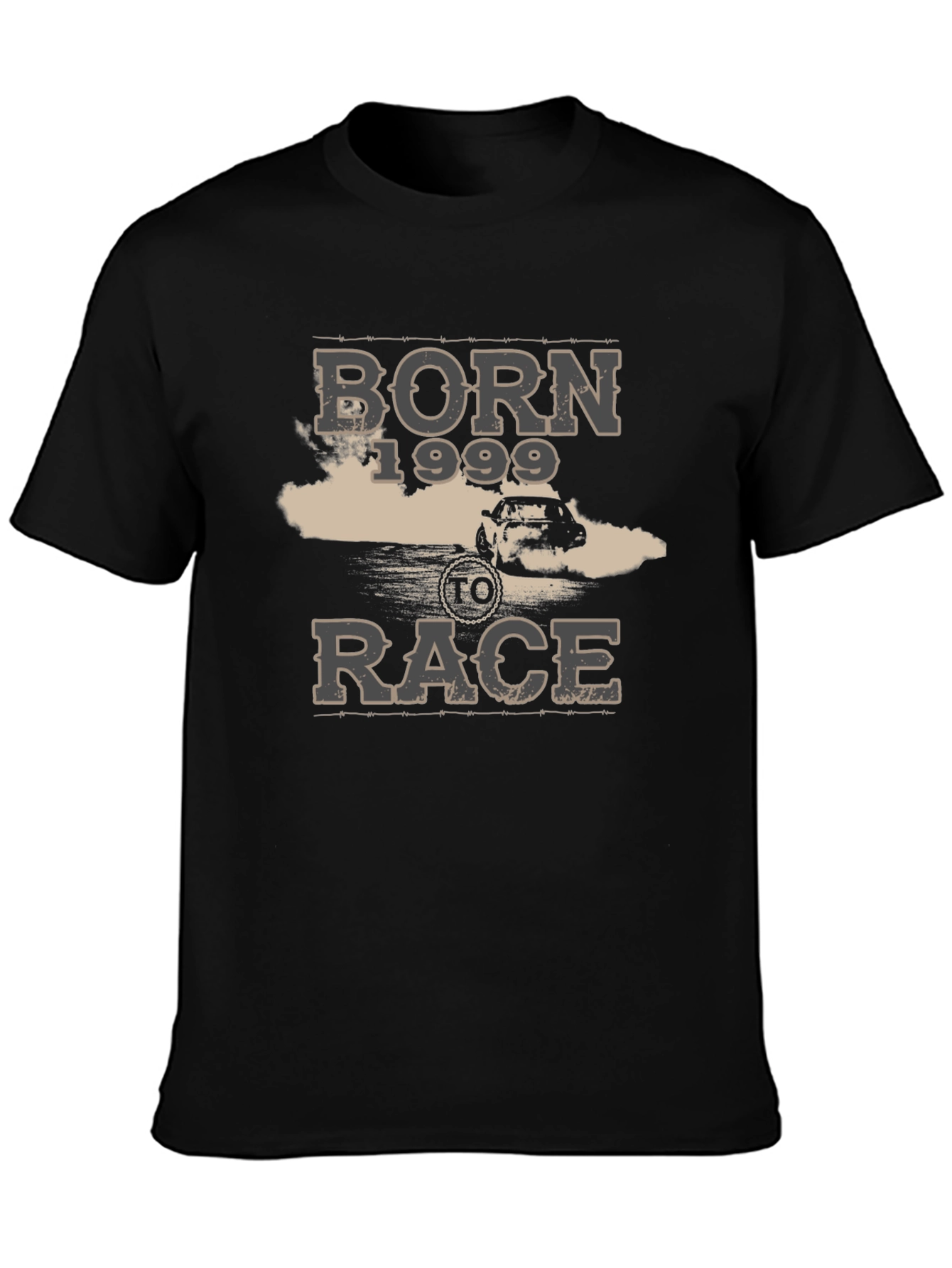 Born 1999 to Race Black Graphic T-Shirt
