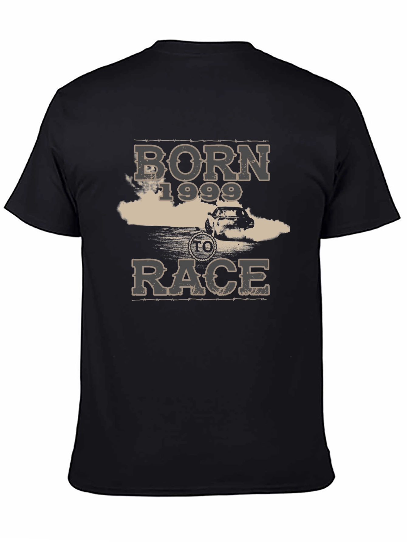 Born 1999 to Race Black Graphic T-Shirt