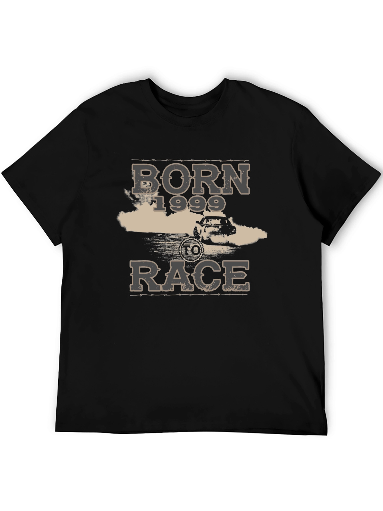 Born 1999 to Race Black Graphic T-Shirt