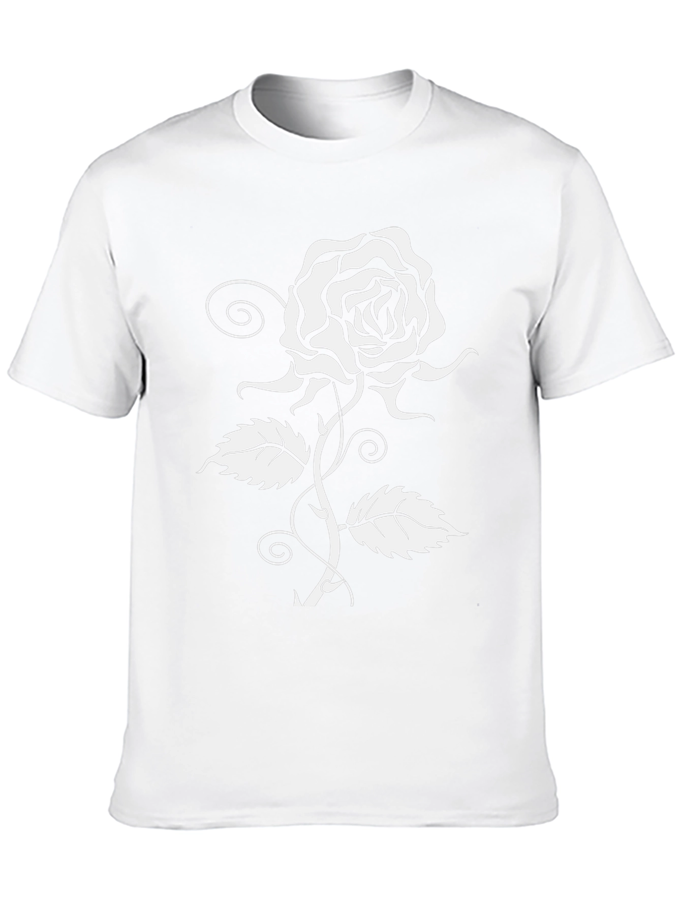 Black Rose Graphic Tee - Stylish & Unique Design