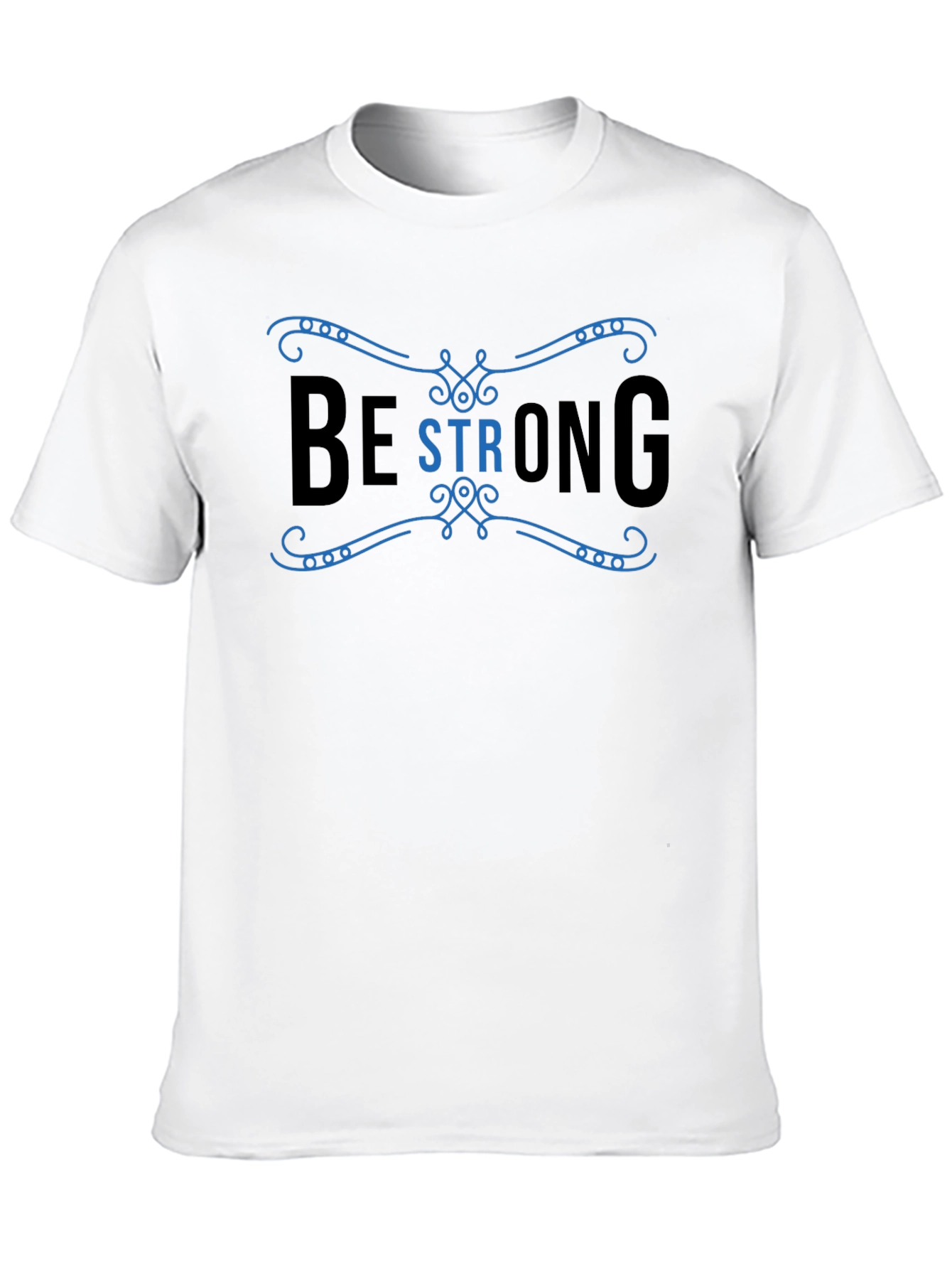 Be Strong Graphic Tee - Black T-Shirt