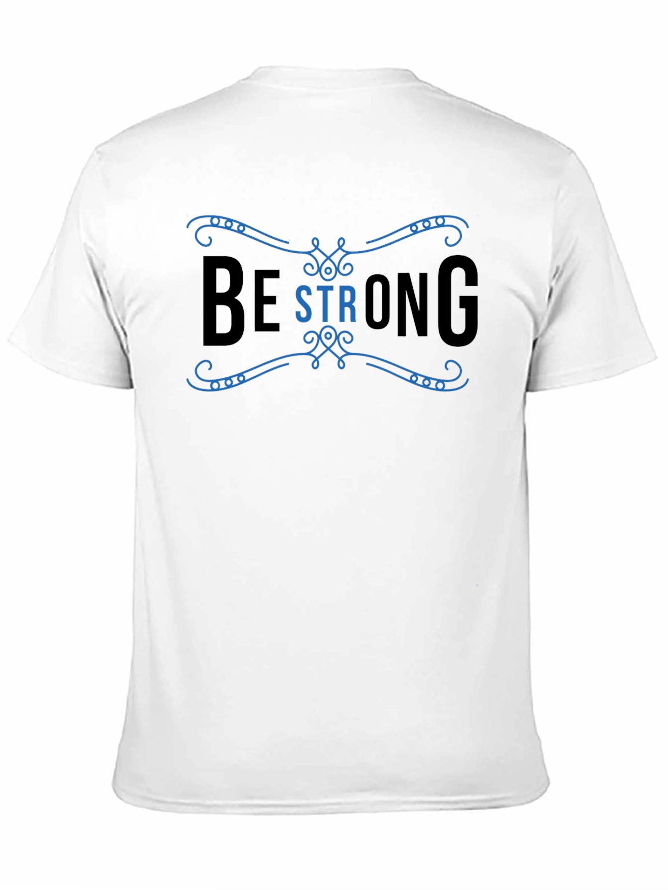 Be Strong Graphic Tee - Black T-Shirt