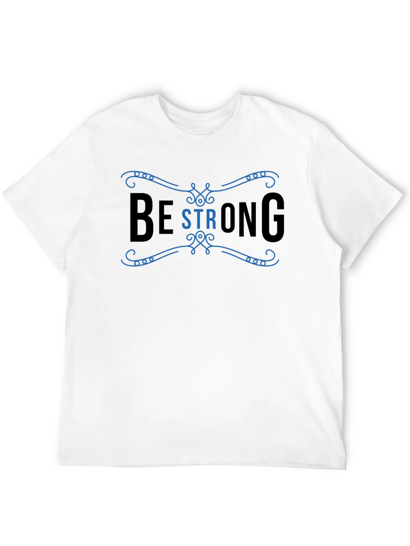 Be Strong Graphic Tee - Black T-Shirt