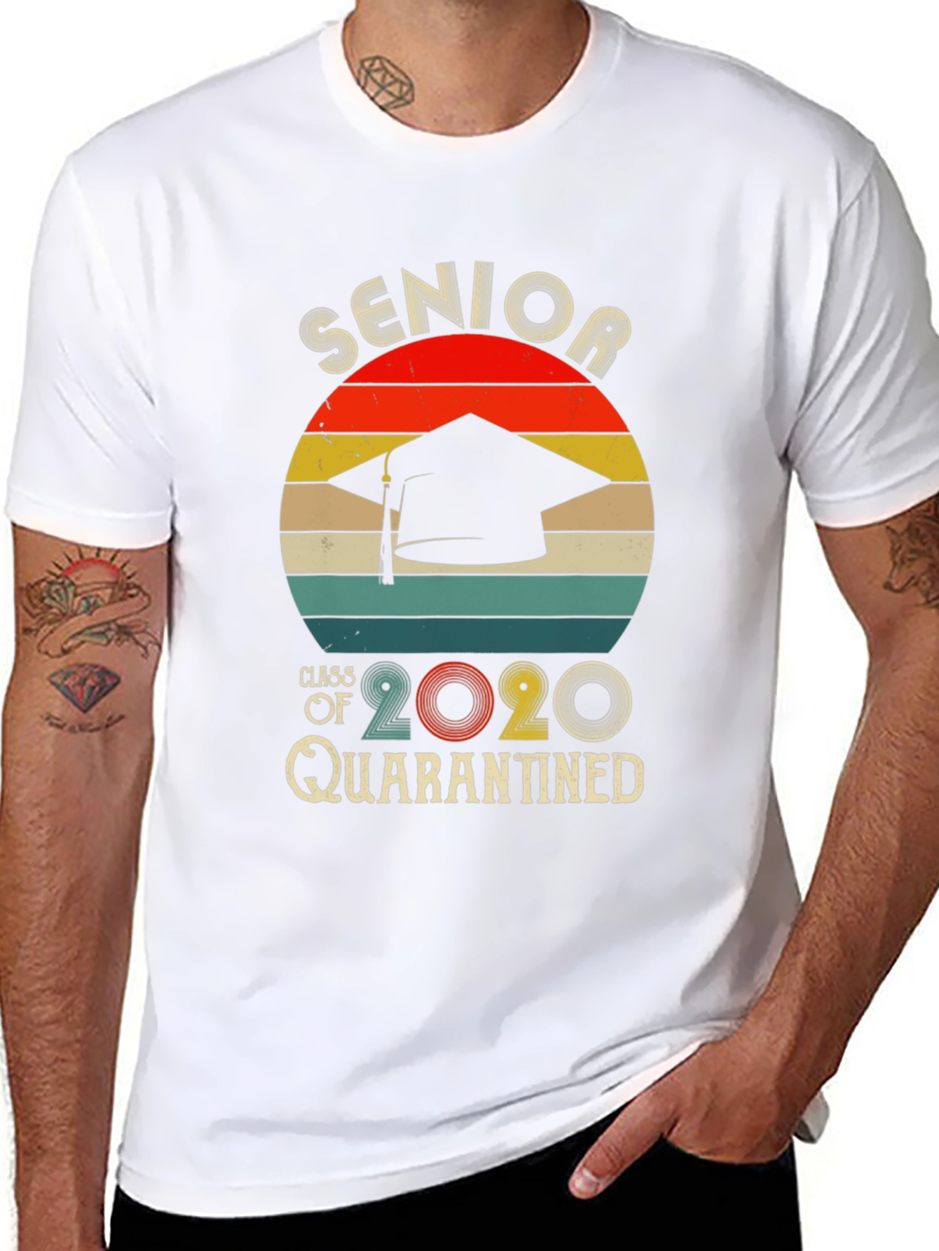 Senior Class of 2020 Quarantined Graphic T-Shirt