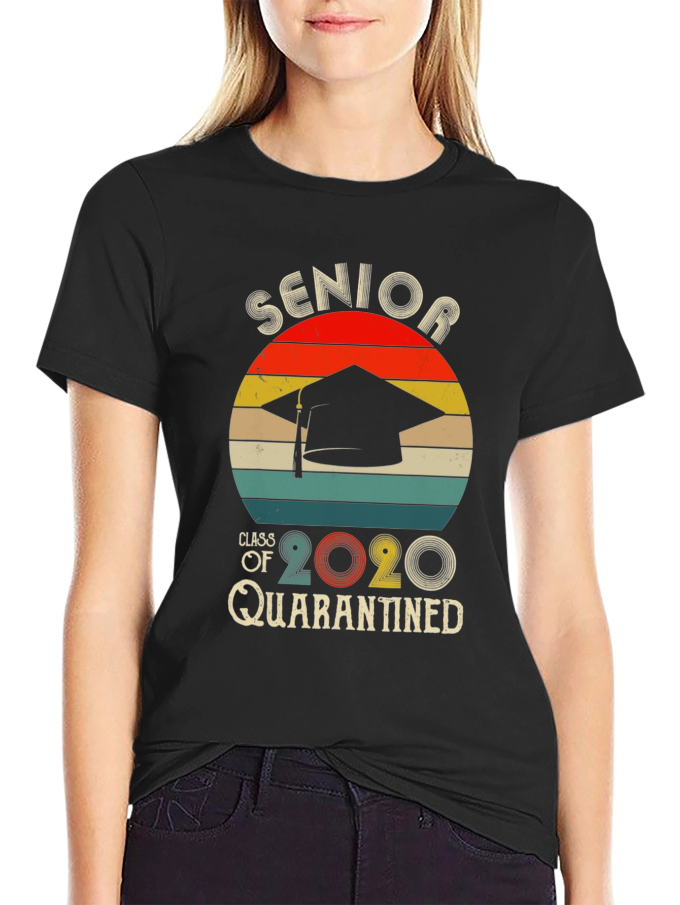 Senior Class of 2020 Quarantined Graphic T-Shirt