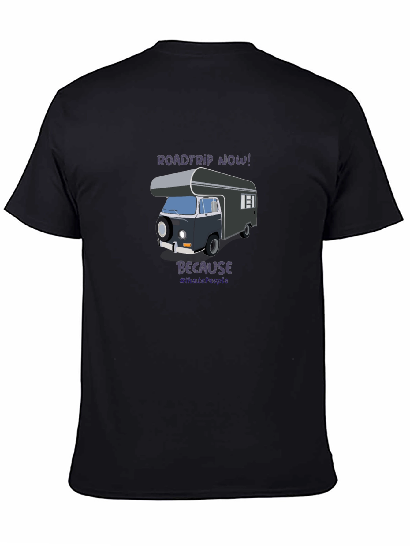 Roadtrip Now! T-Shirt - Camper Van Tee