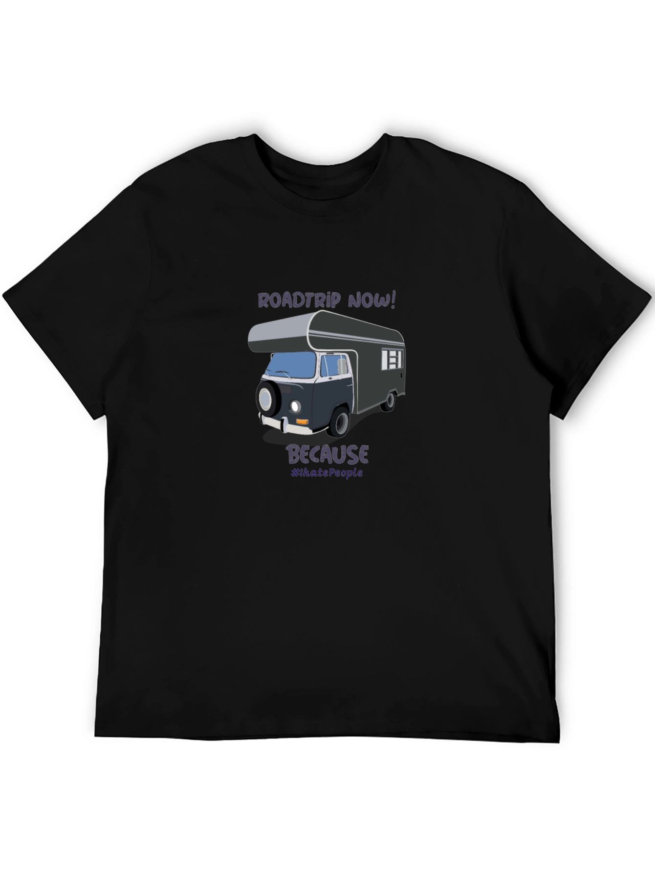 Roadtrip Now! T-Shirt - Camper Van Tee