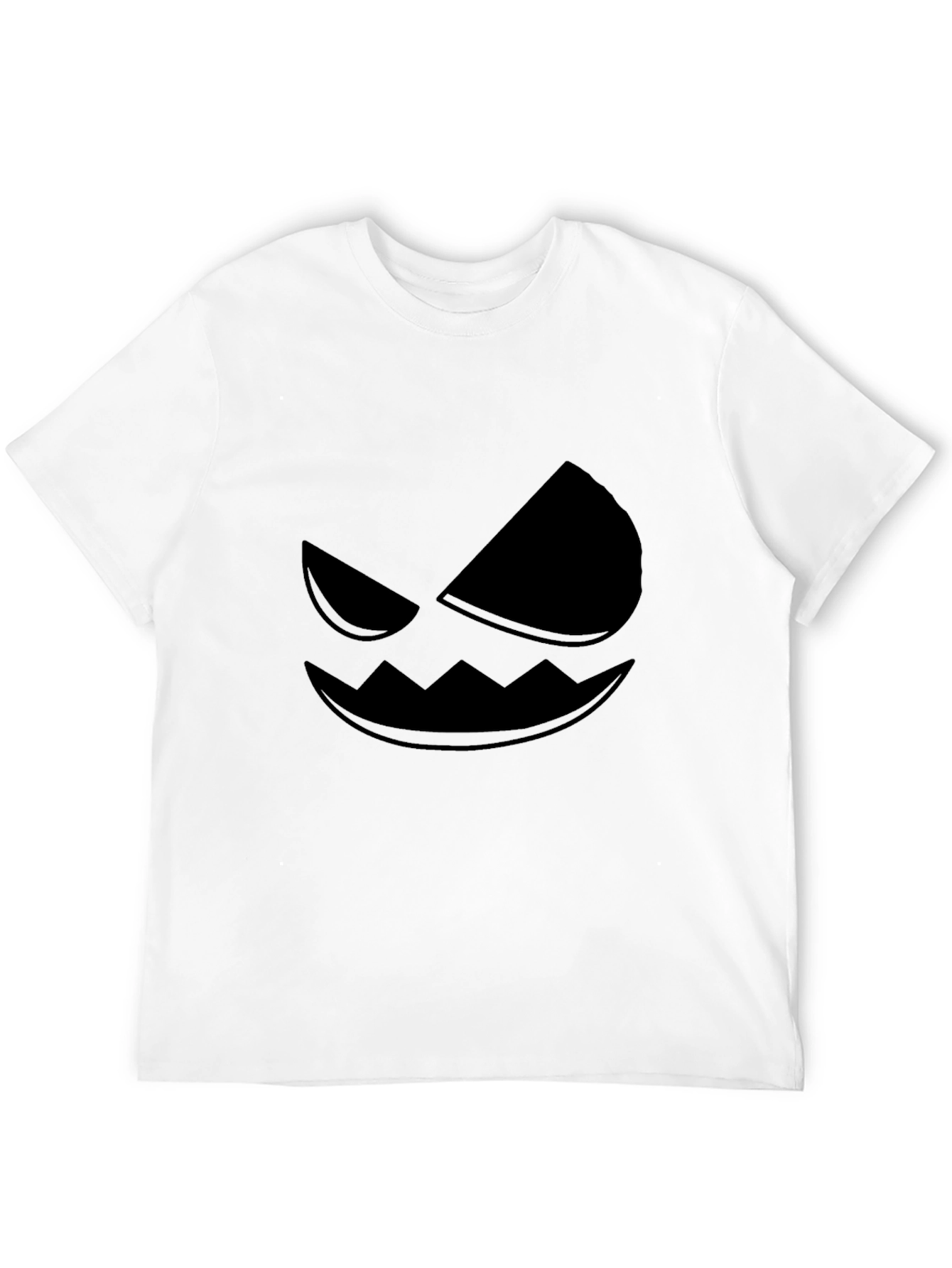 Spooky Face Graphic T-Shirt - Halloween