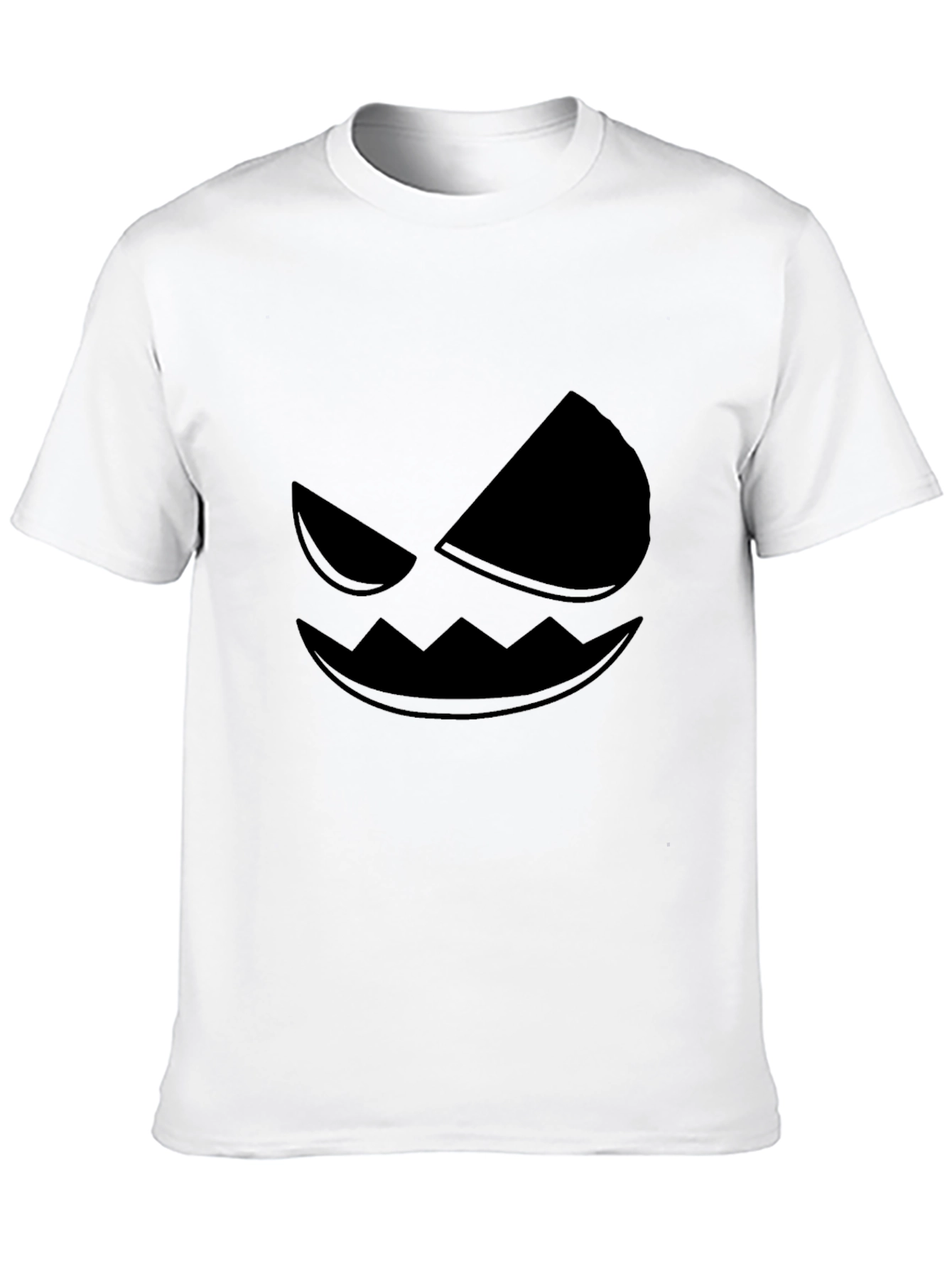 Spooky Face Graphic T-Shirt - Halloween