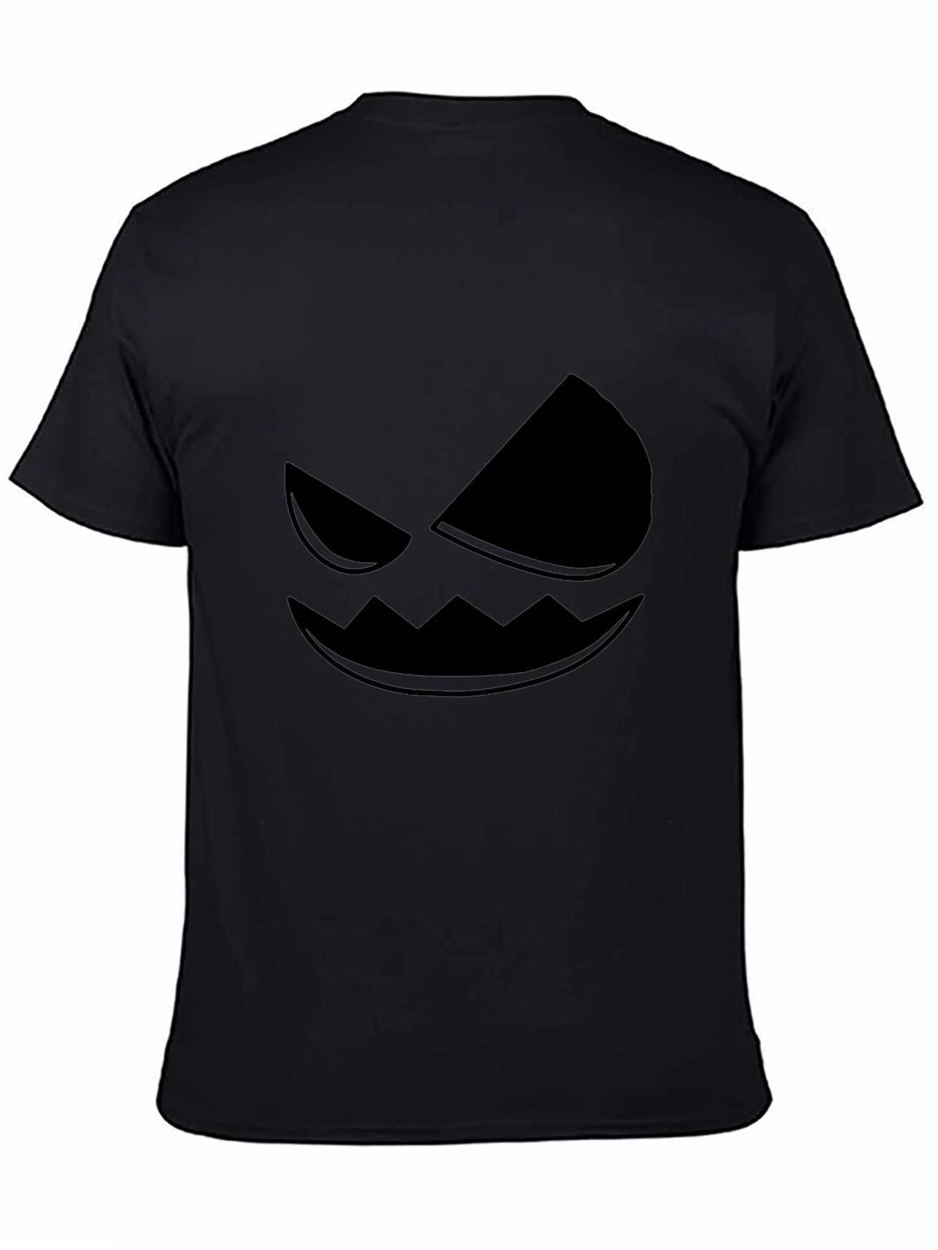 Spooky Face Graphic T-Shirt - Halloween