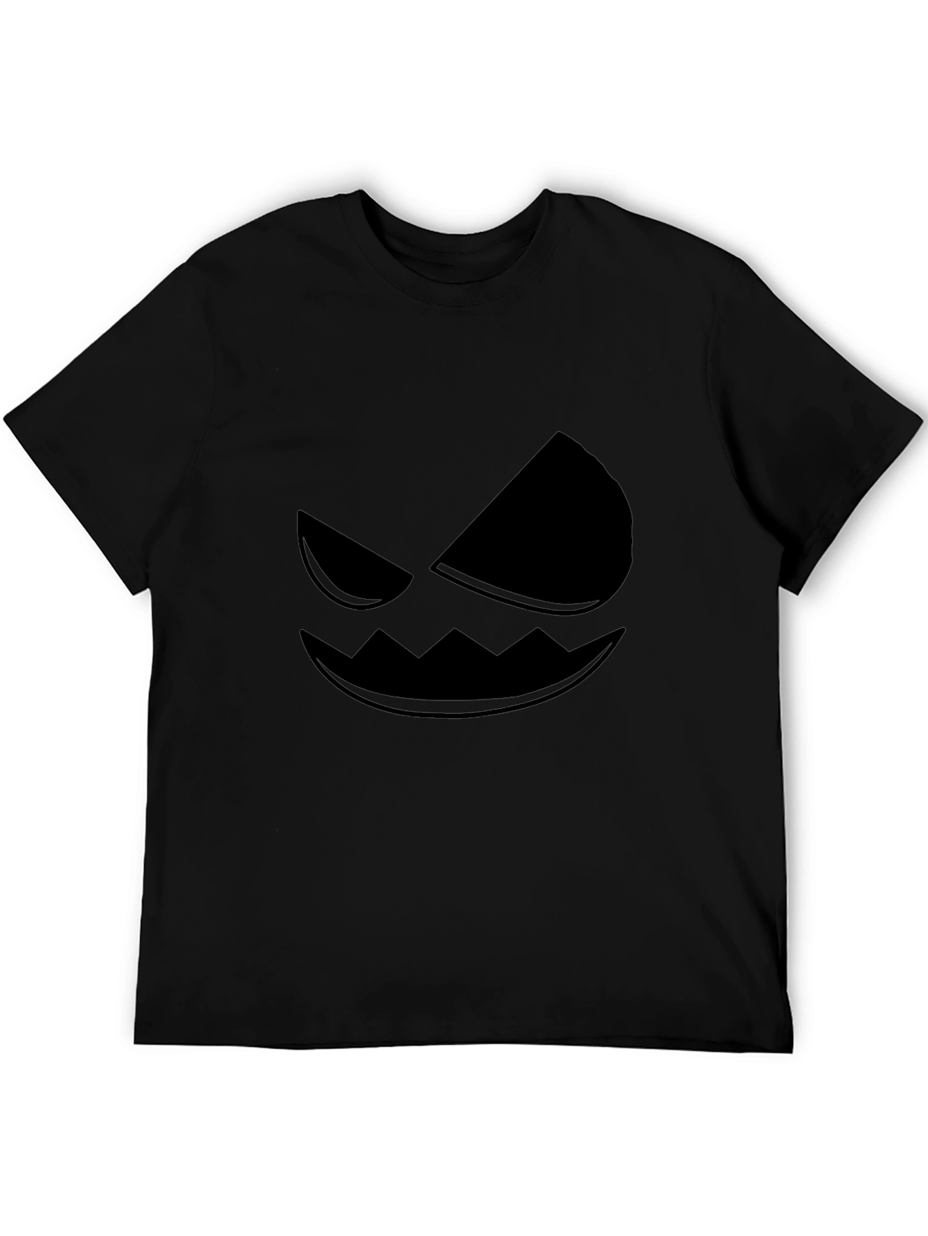 Spooky Face Graphic T-Shirt - Halloween