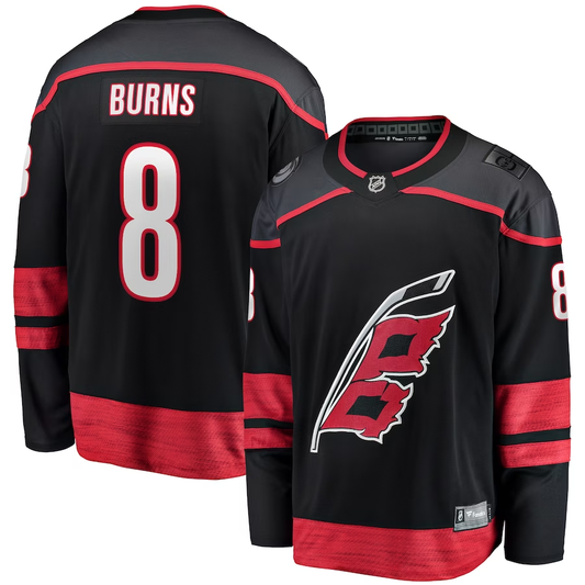 Men's Carolina Hurricanes Brent Burns #8 Black Player Jerseys