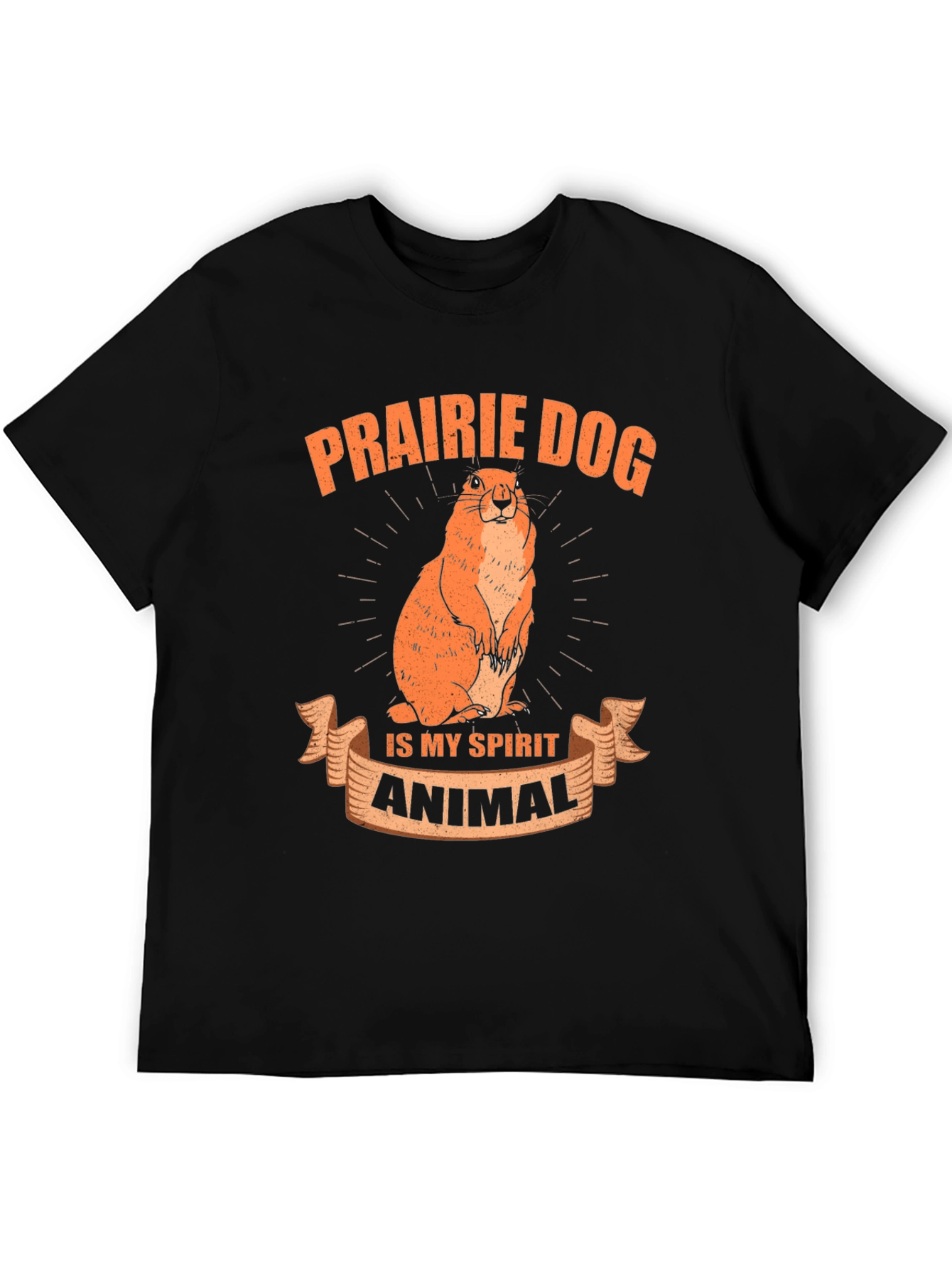 Prairie Dog Spirit Animal Graphic Tee - Soft Cotton