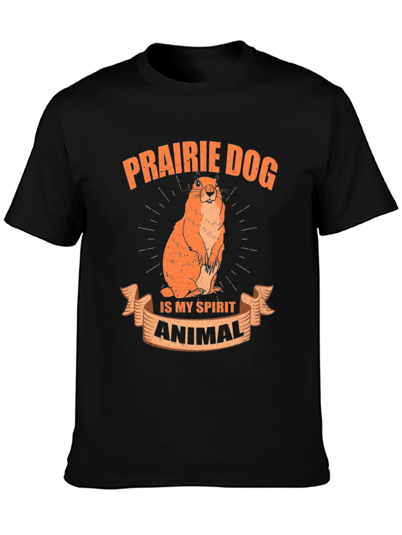 Prairie Dog Spirit Animal Graphic Tee - Soft Cotton