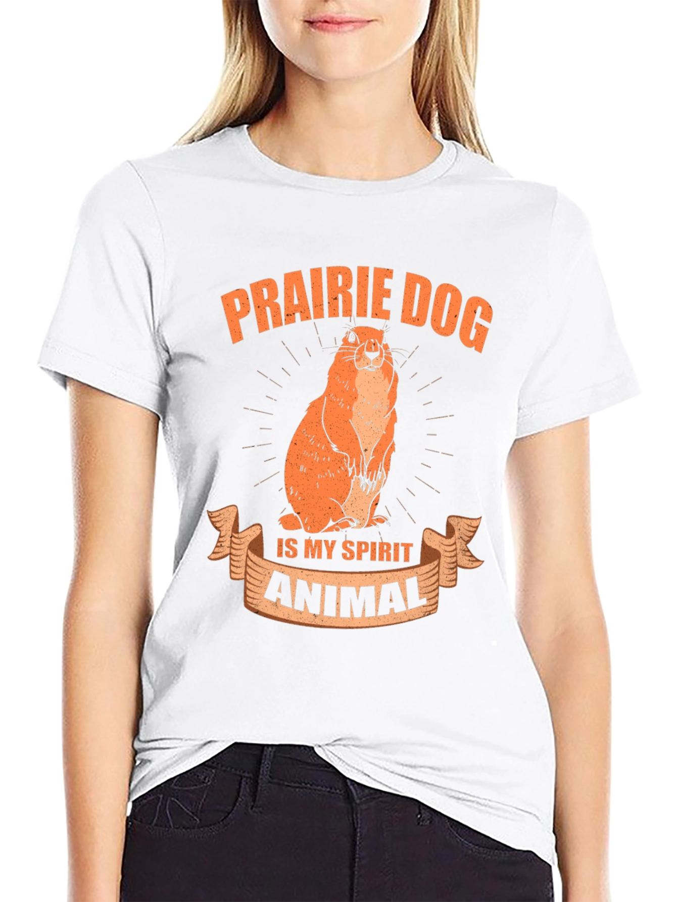 Prairie Dog Spirit Animal Graphic Tee - Soft Cotton