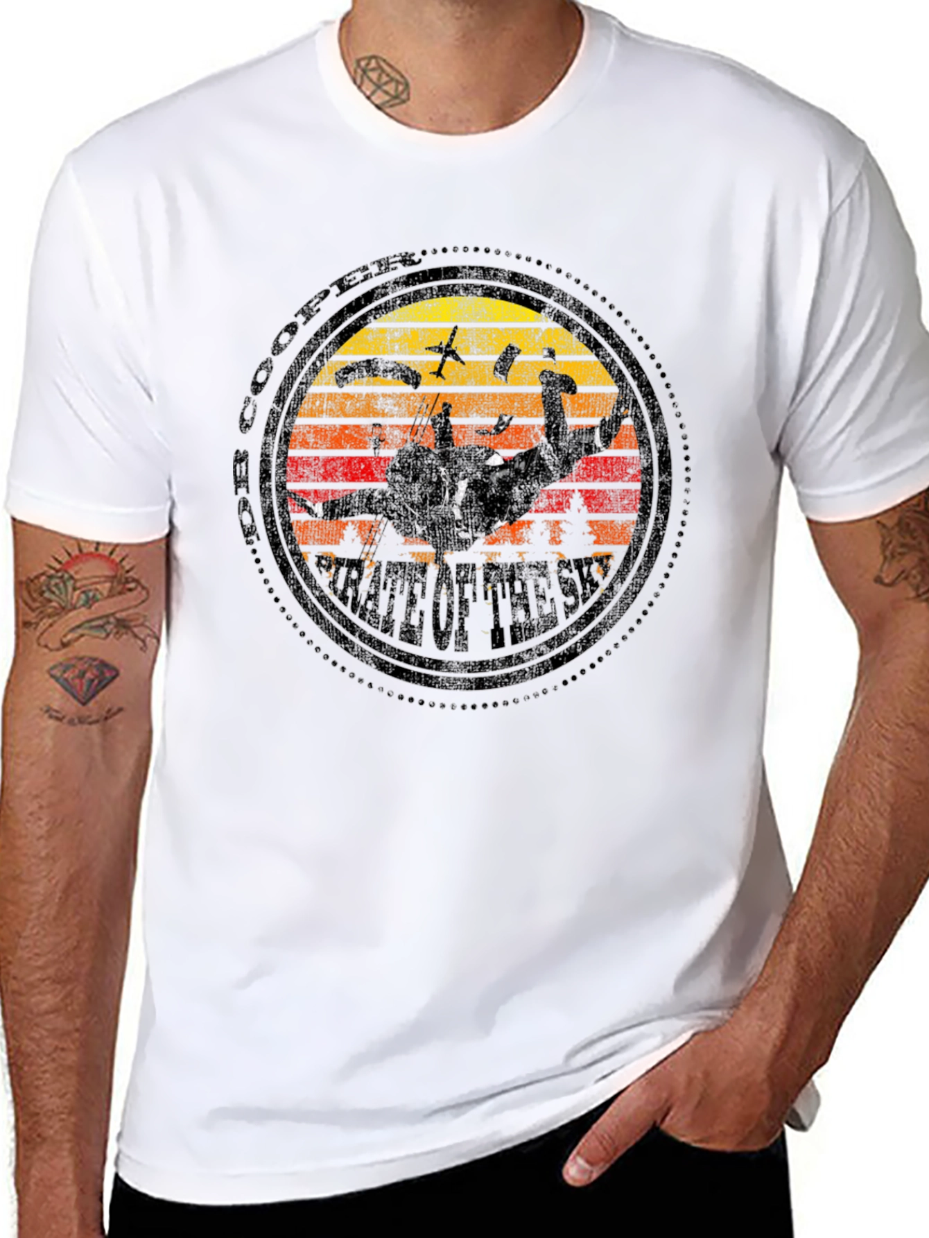 DB Cooper Pirate of the Sky T-Shirt