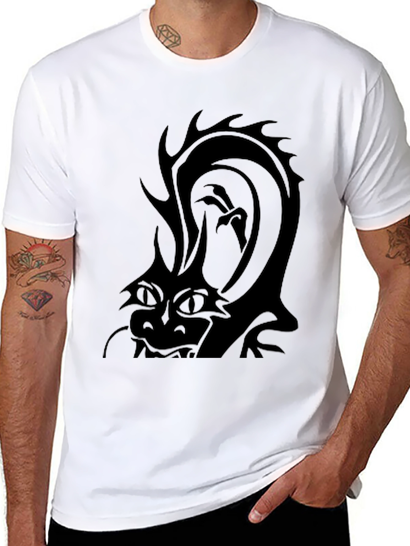 Black Dragon Graphic Tee