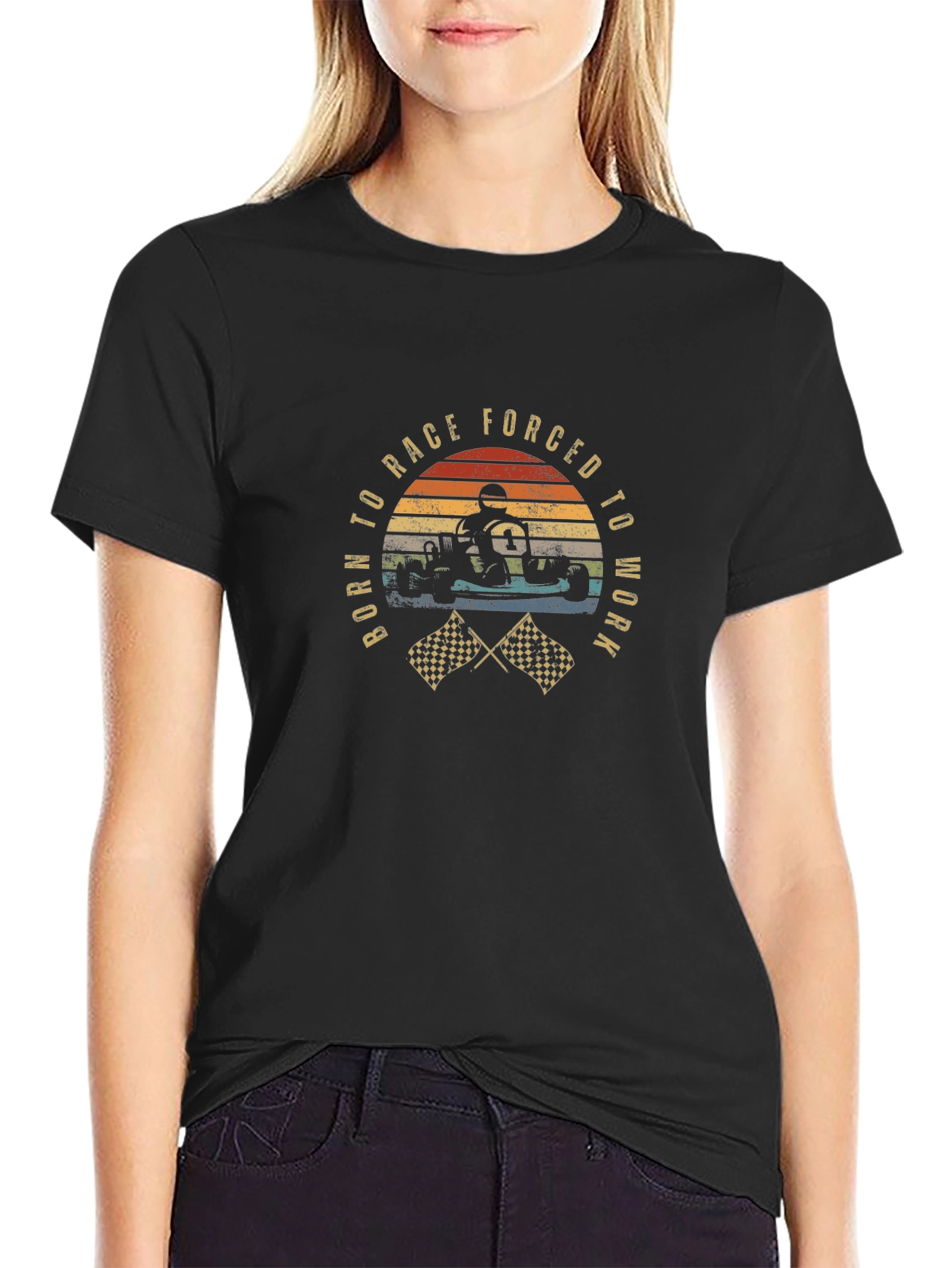 Born to Race Tee - Kart Racing T-Shirt