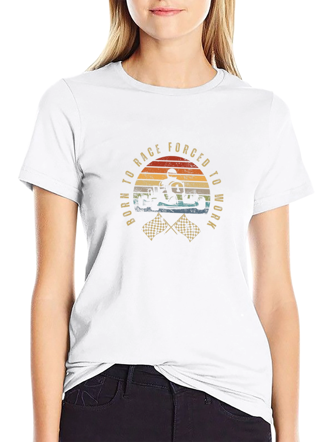 Born to Race Tee - Kart Racing T-Shirt