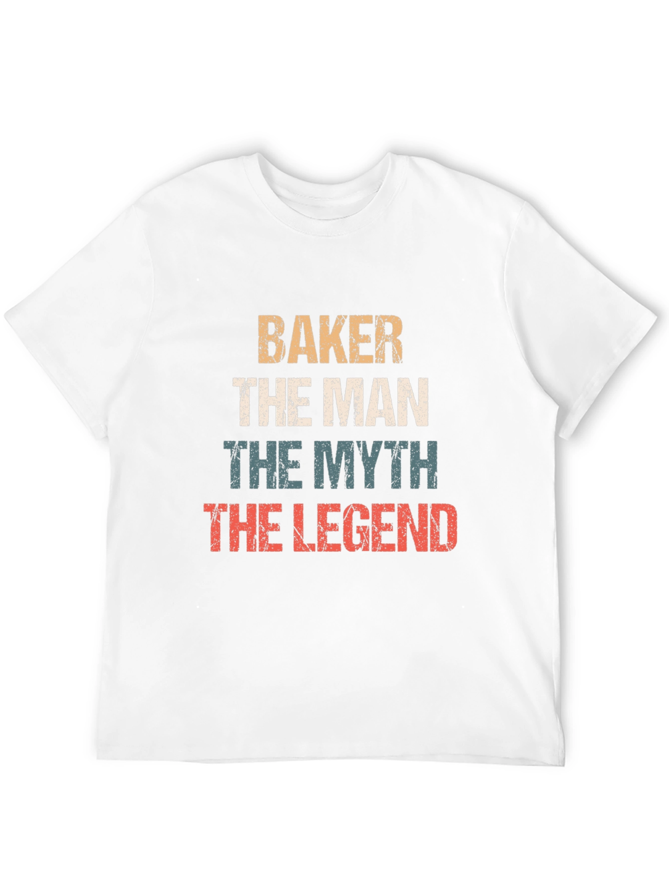 Baker The Man Myth Legend Graphic T-Shirt