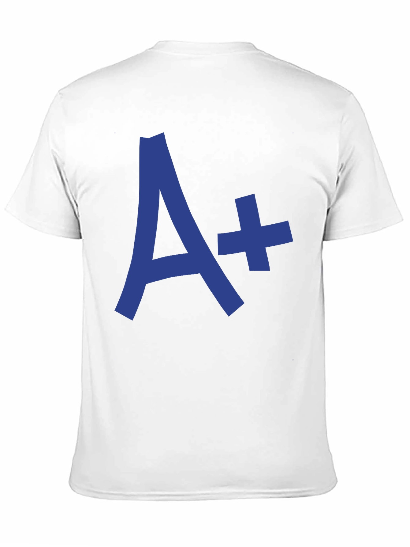 A+ Black Graphic Tee