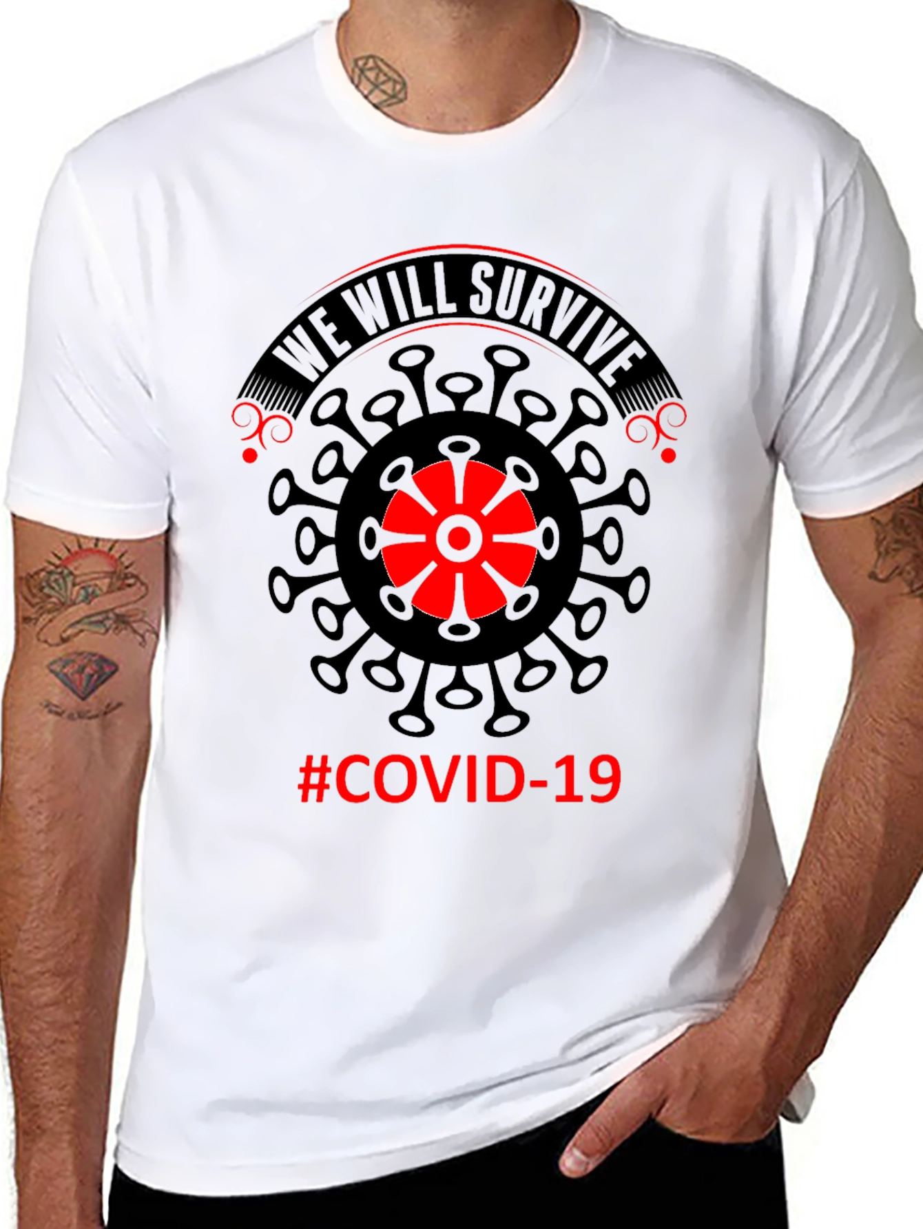 We Will Survive T-Shirt COVID-19 Design