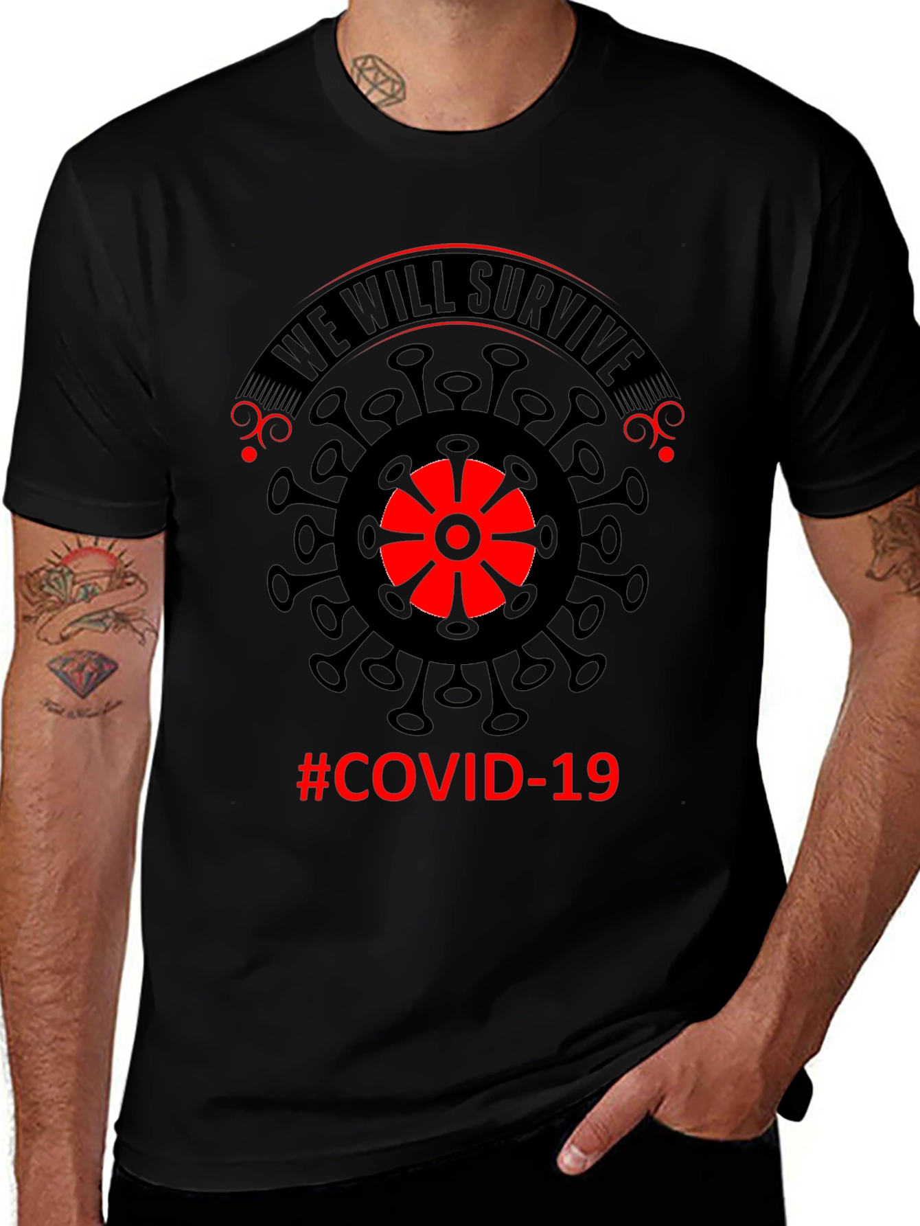 We Will Survive T-Shirt COVID-19 Design