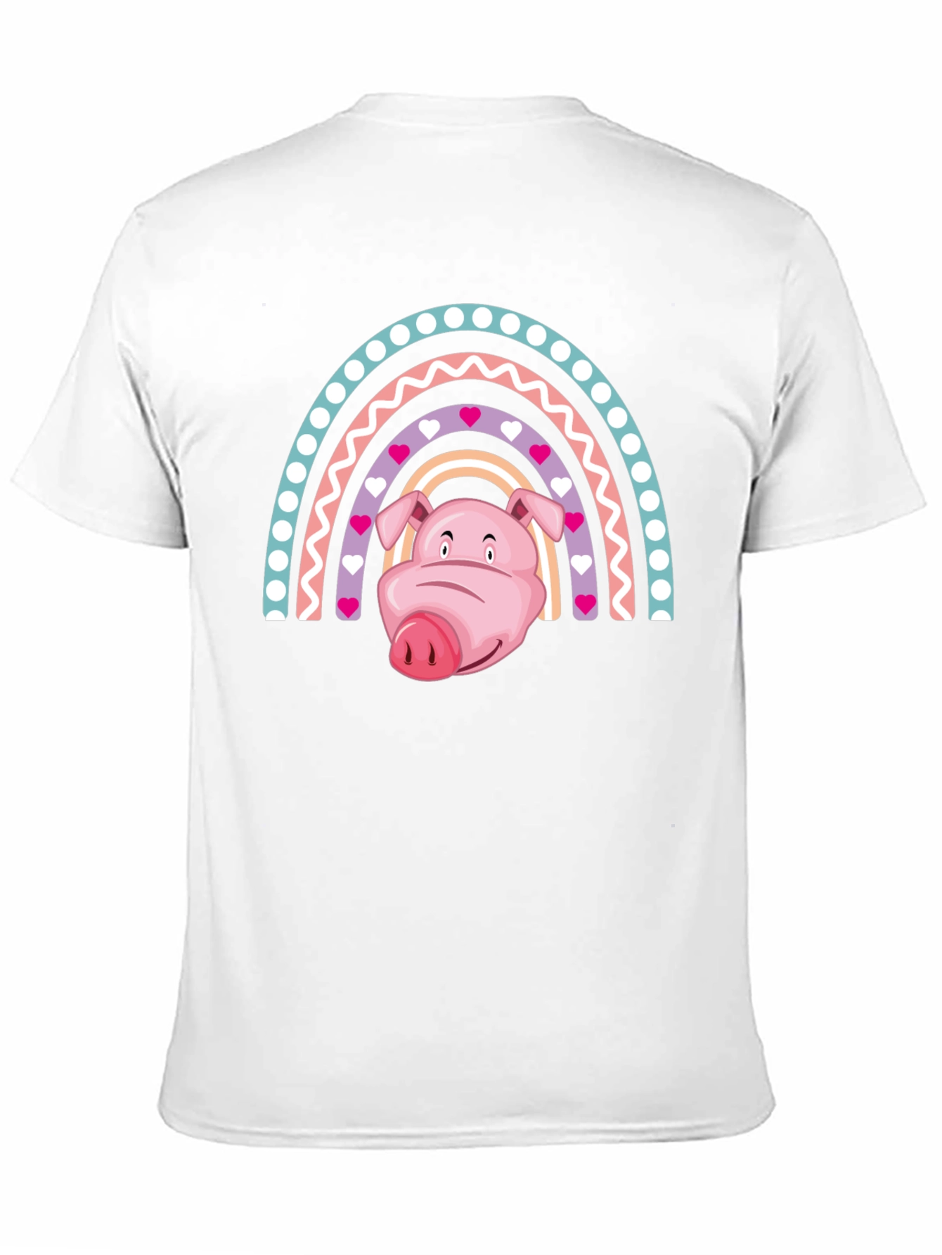 Rainbow Pig Graphic Tee
