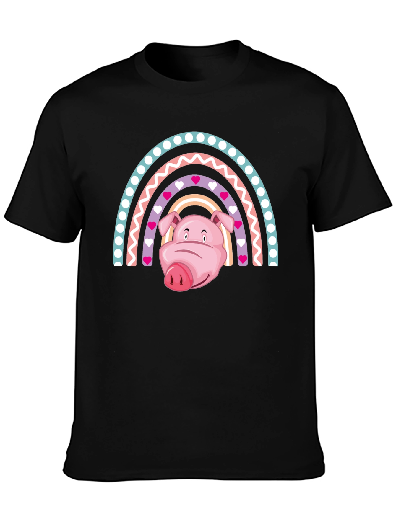 Rainbow Pig Graphic Tee