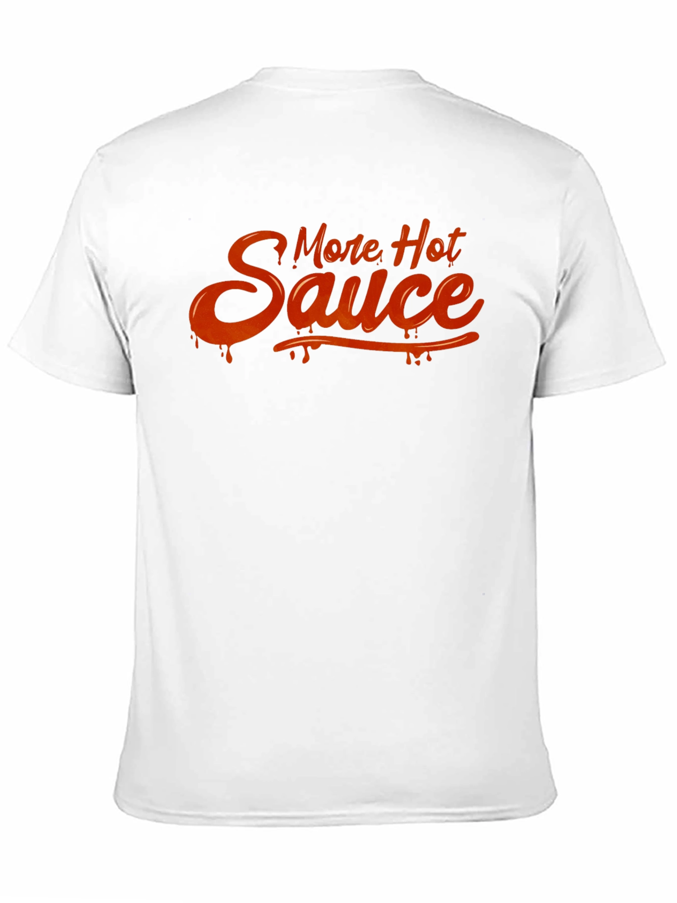 More Hot Sauce Black Graphic T-Shirt