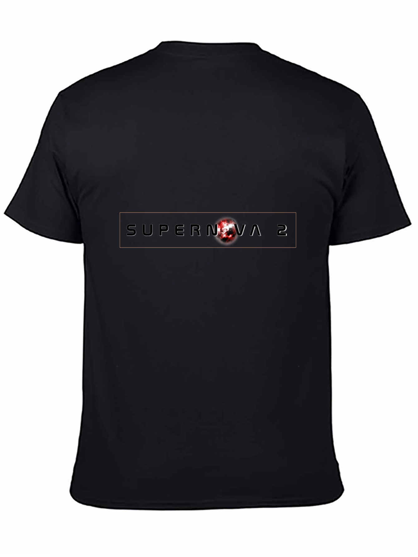 Supernova 2 Graphic Black T-Shirt