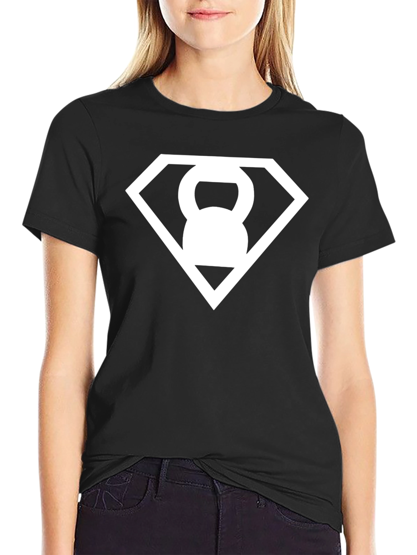 Kettlebell Superman T-Shirt - Fitness Motivation