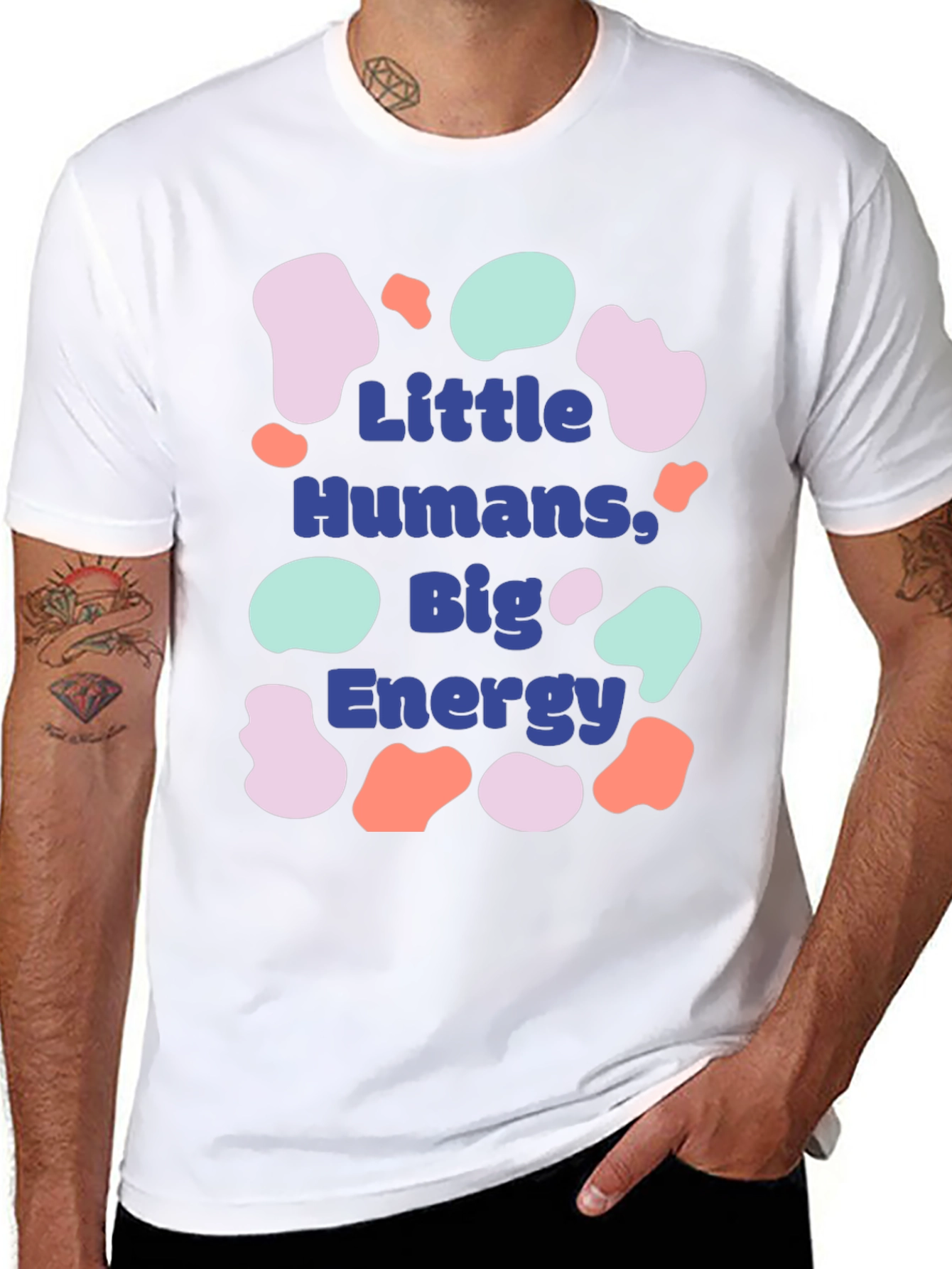Little Humans Big Energy Graphic Tee