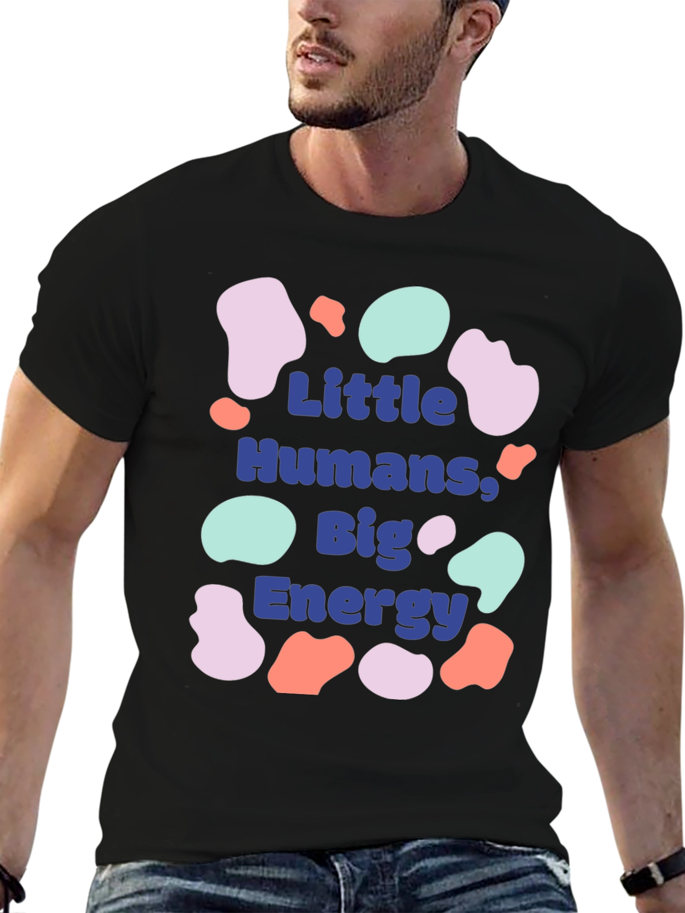 Little Humans Big Energy Graphic Tee
