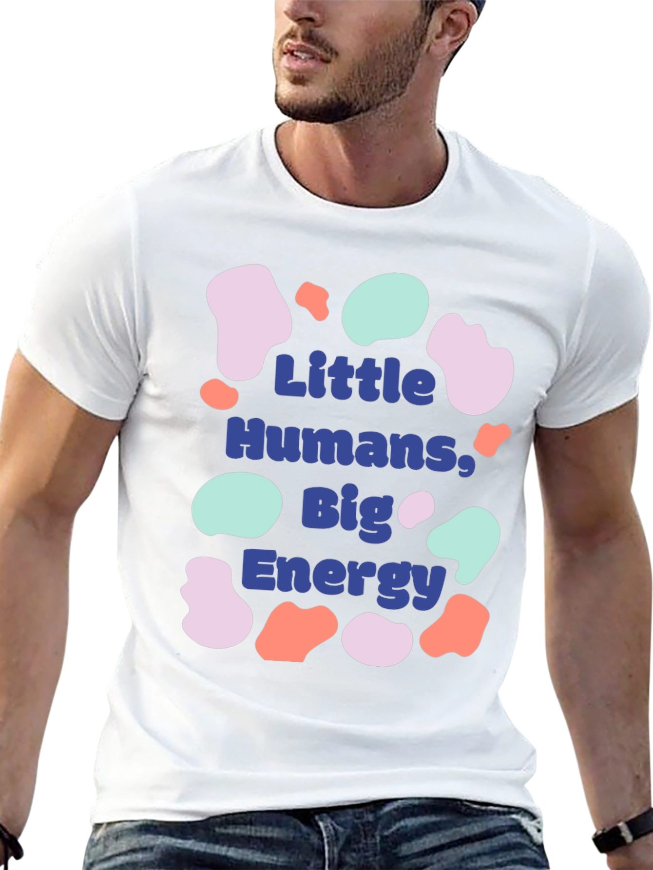 Little Humans Big Energy Graphic Tee