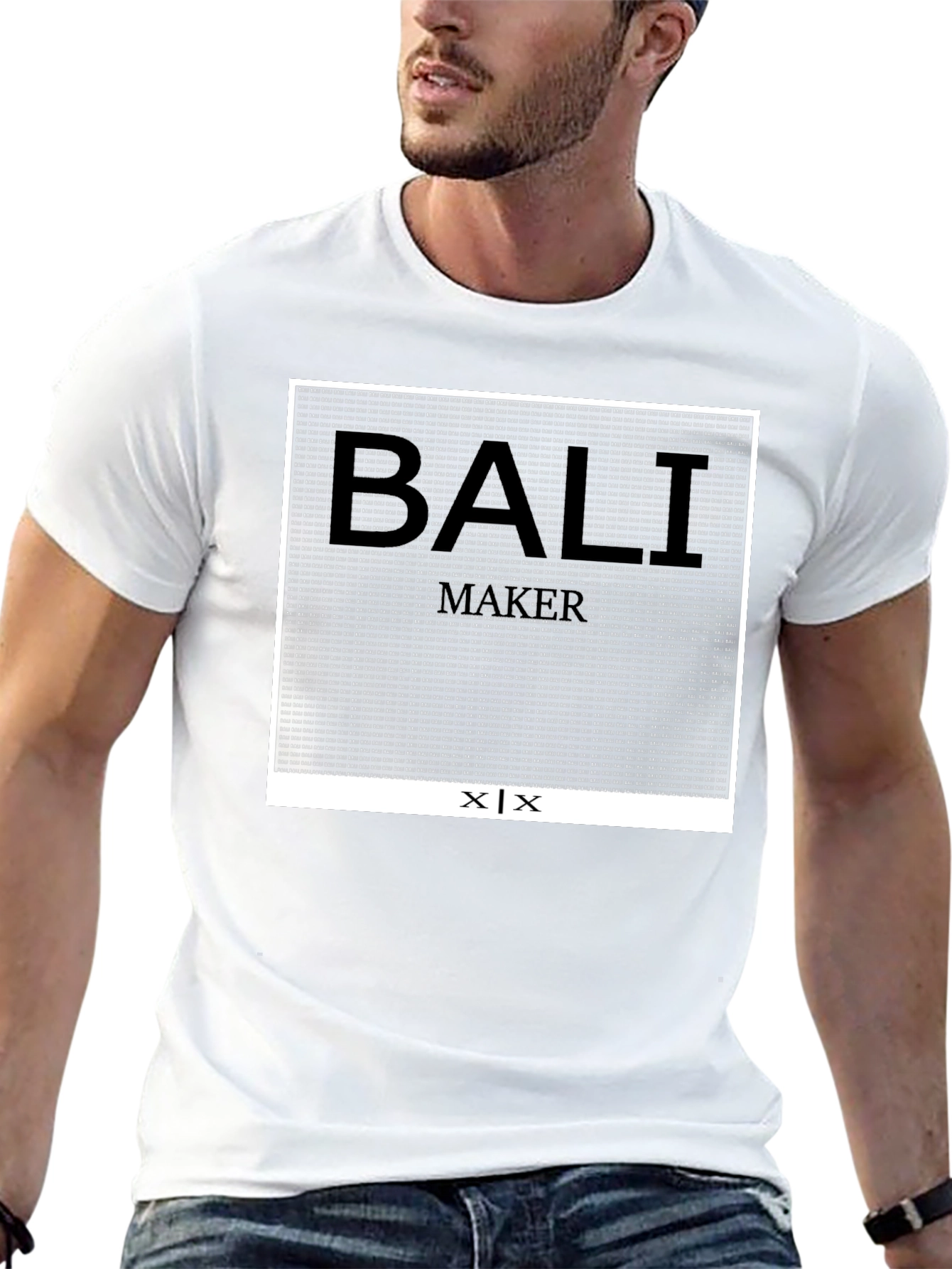 Bali Maker Black Graphic T-Shirt
