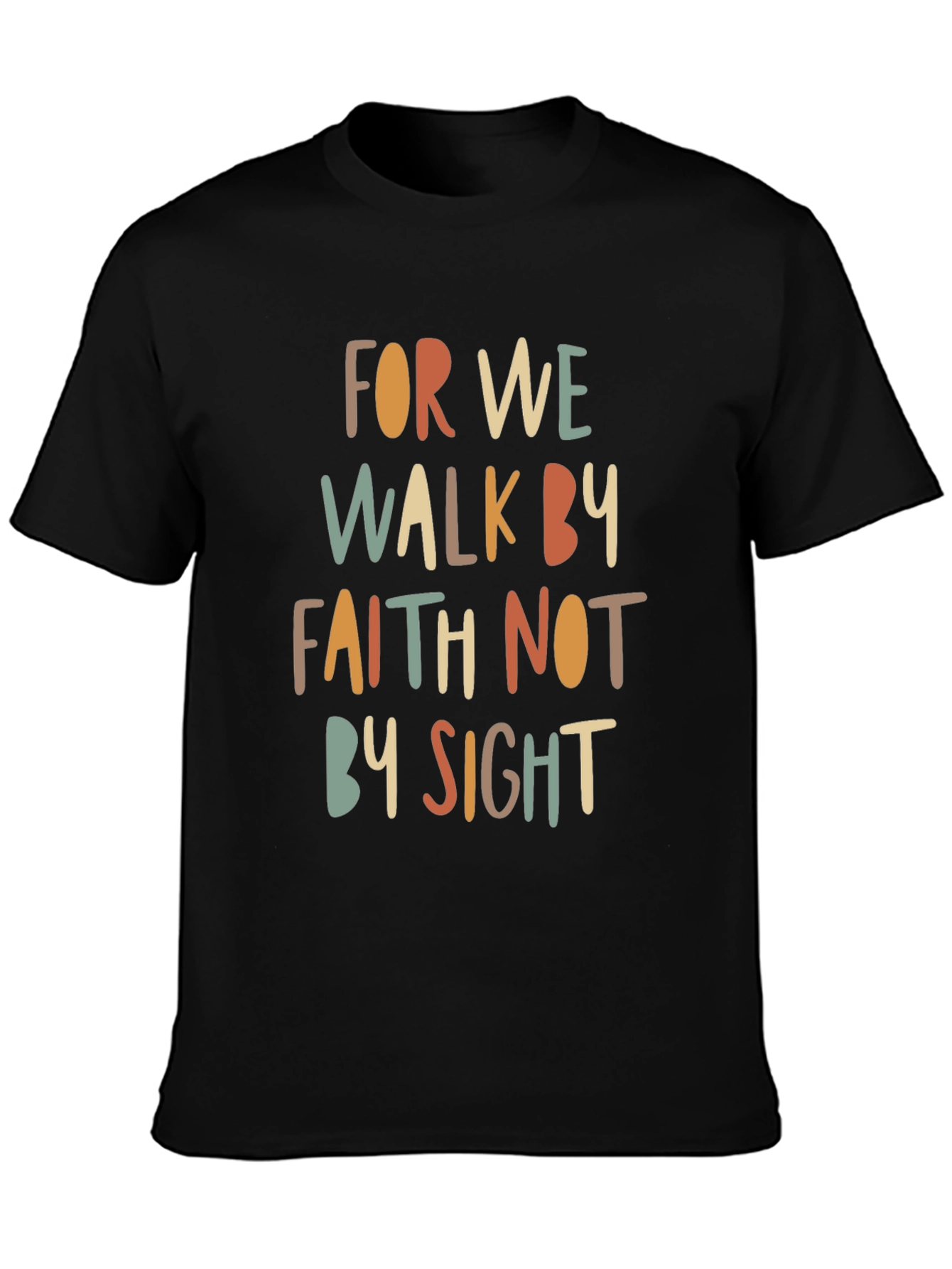 Faith Walk Graphic Tee - Inspirational Christian Shirt