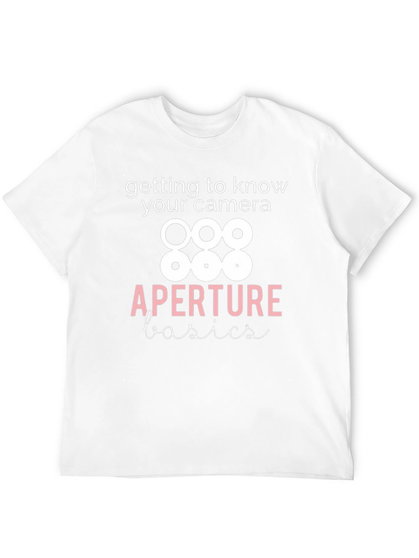Aperture Basics Black T-Shirt