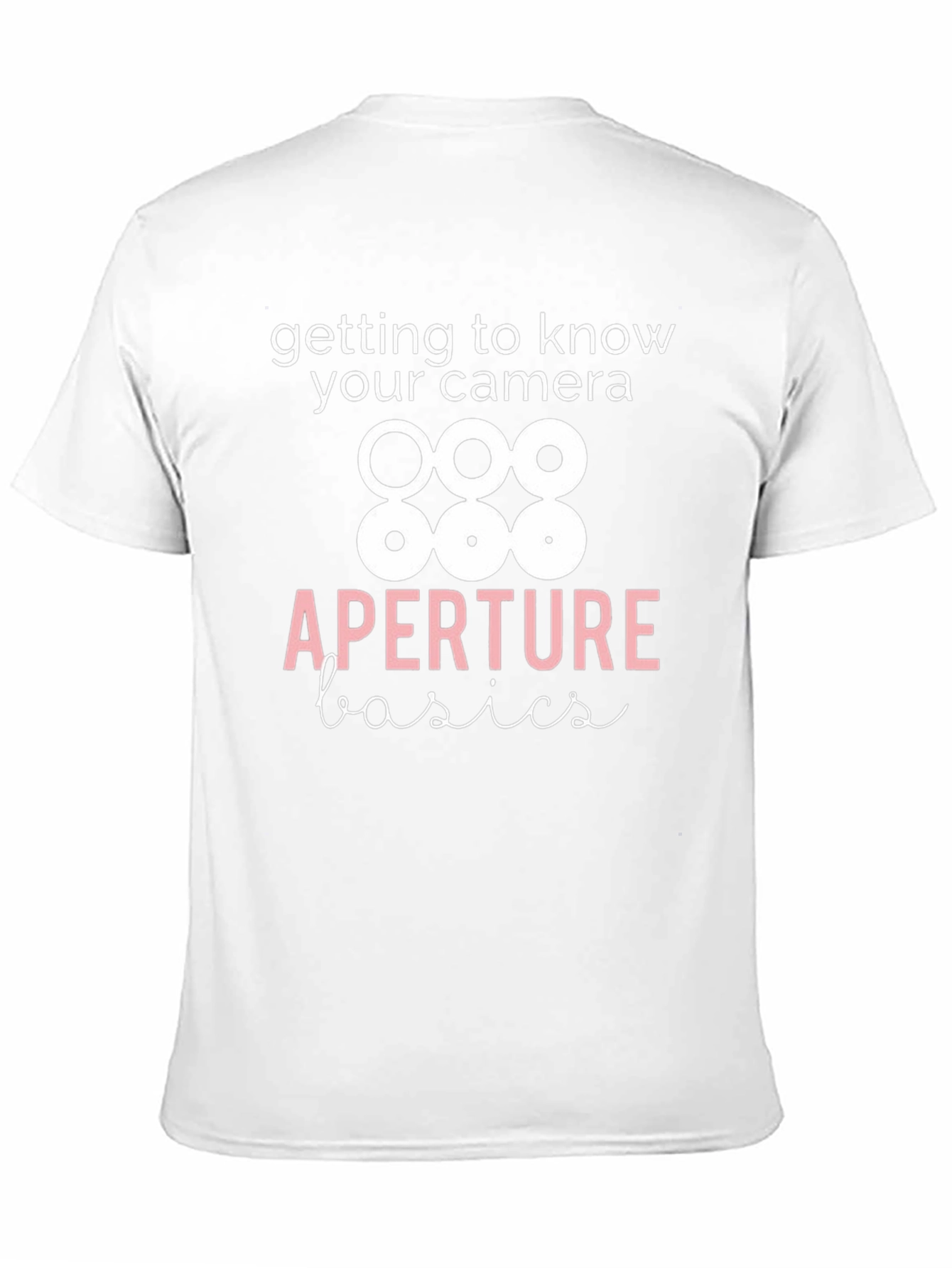 Aperture Basics Black T-Shirt