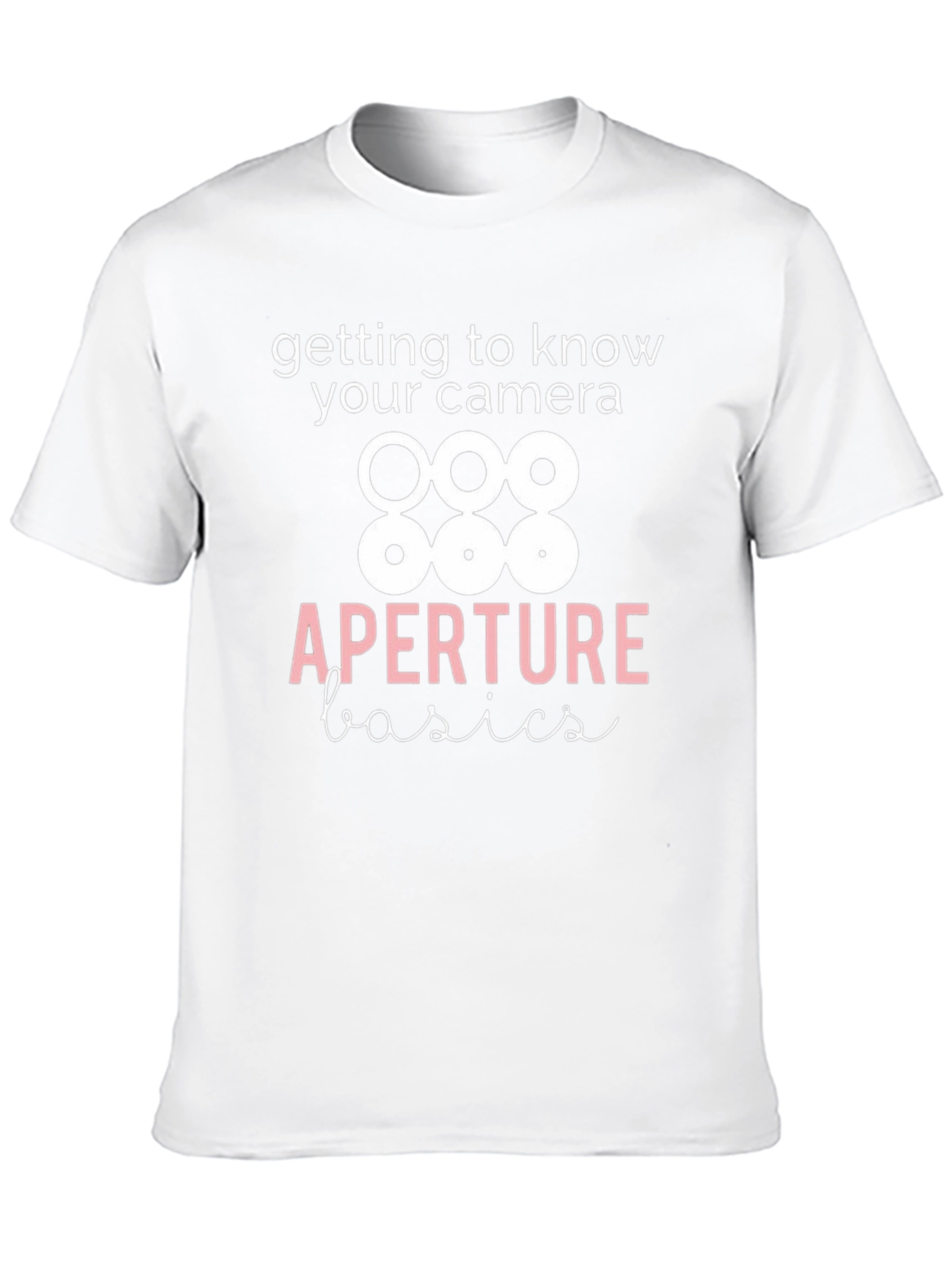Aperture Basics Black T-Shirt