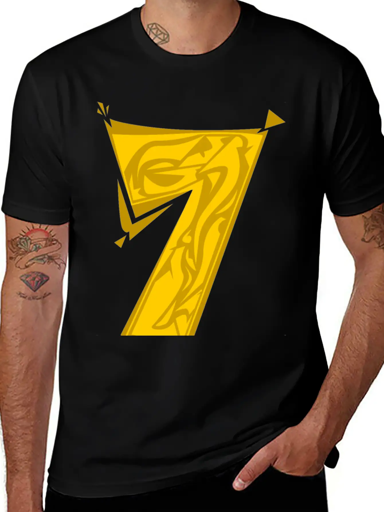 7 Its My Number,back Number And For Identity Comfortable Minimalist Graphic Tee – Summer Style Essential