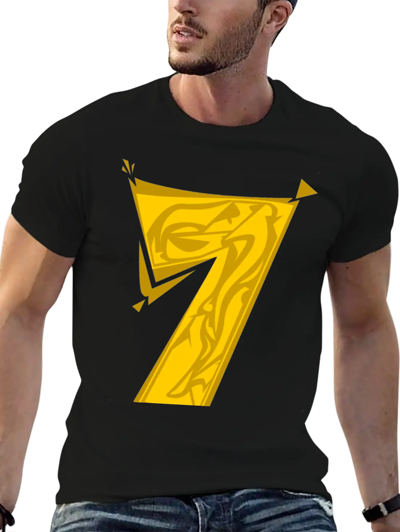 7 Its My Number,back Number And For Identity Comfortable Minimalist Graphic Tee – Summer Style Essential