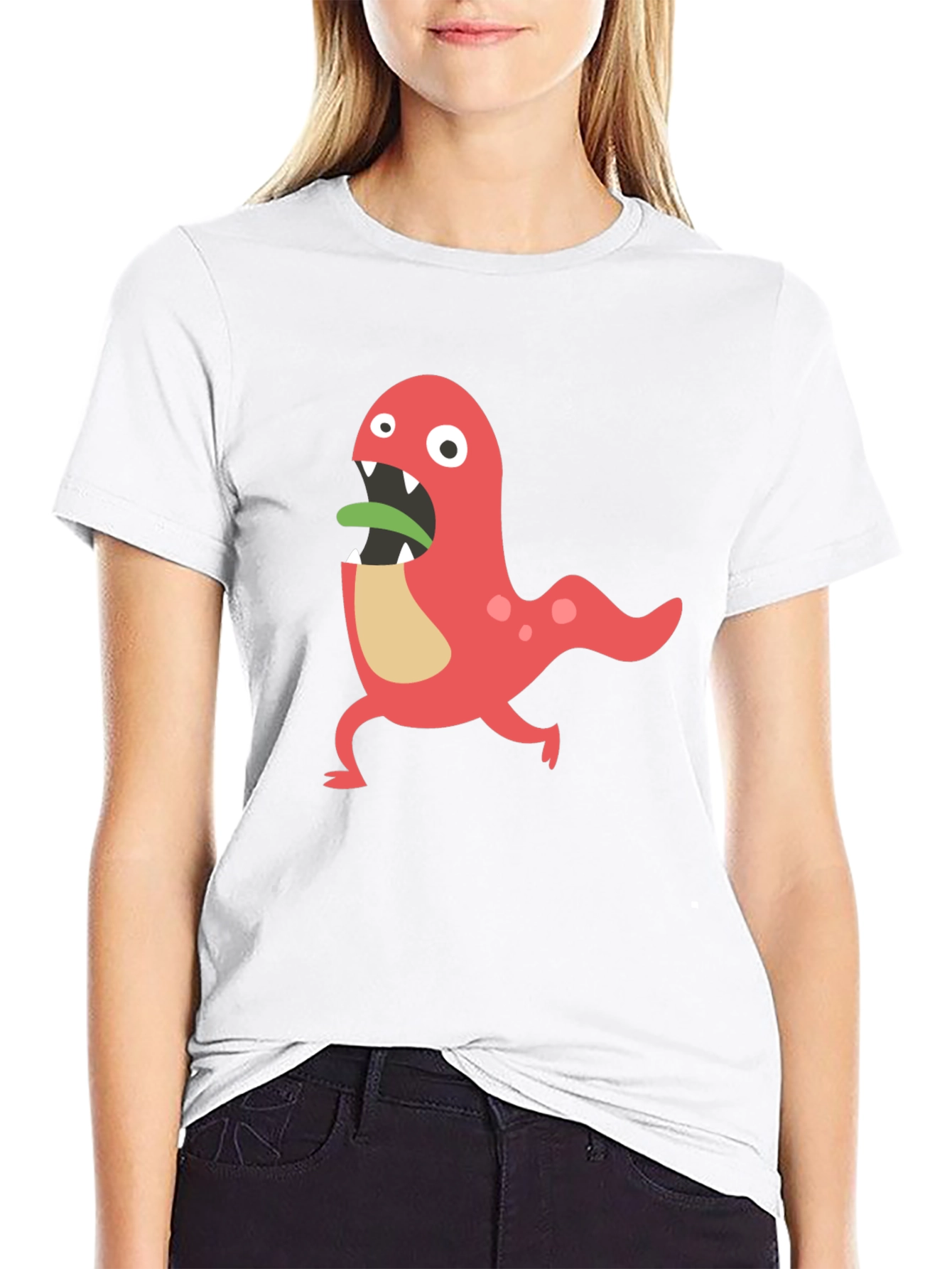 Monster Graphic Tee - Funny Cartoon Design