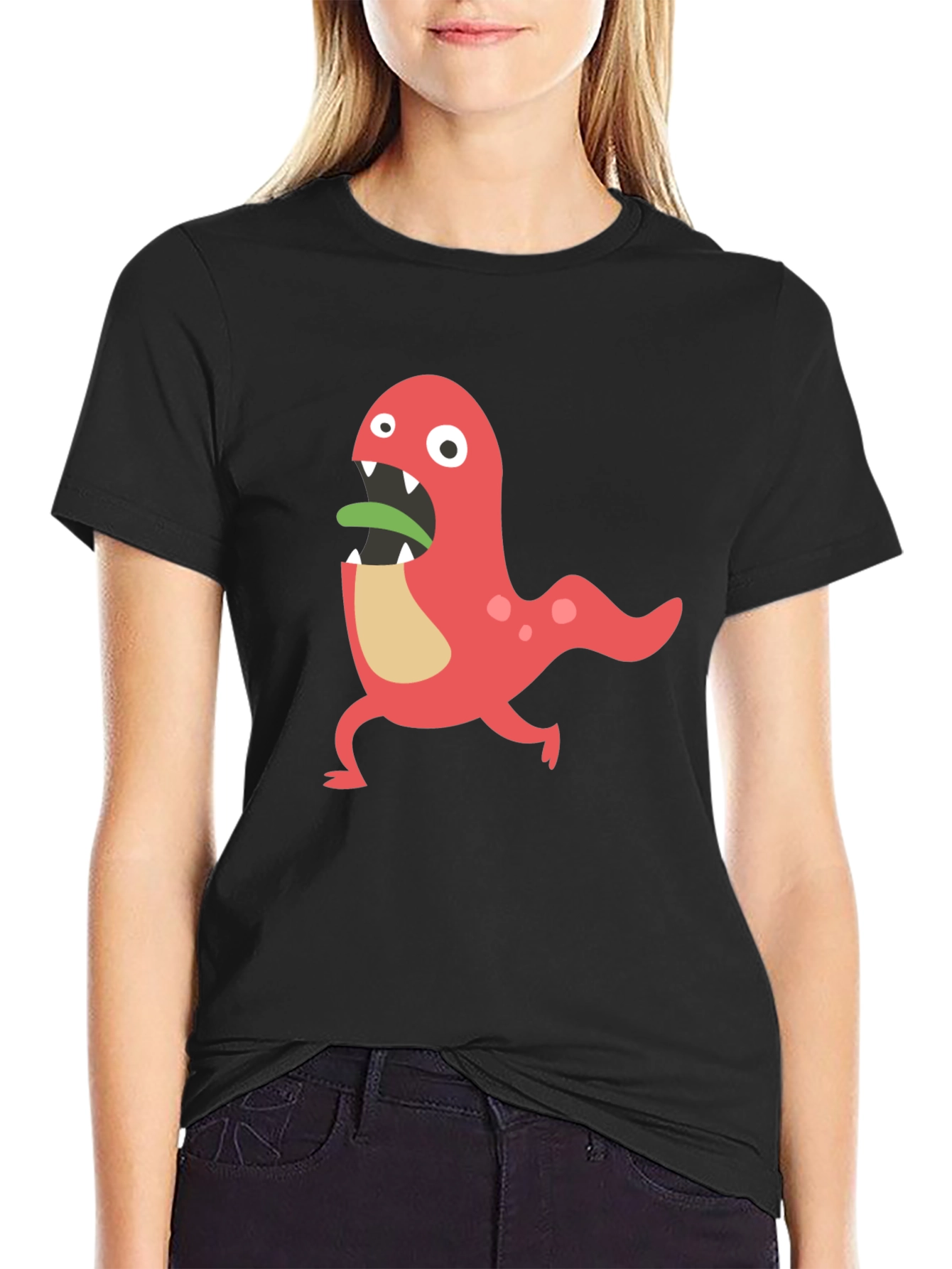 Monster Graphic Tee - Funny Cartoon Design