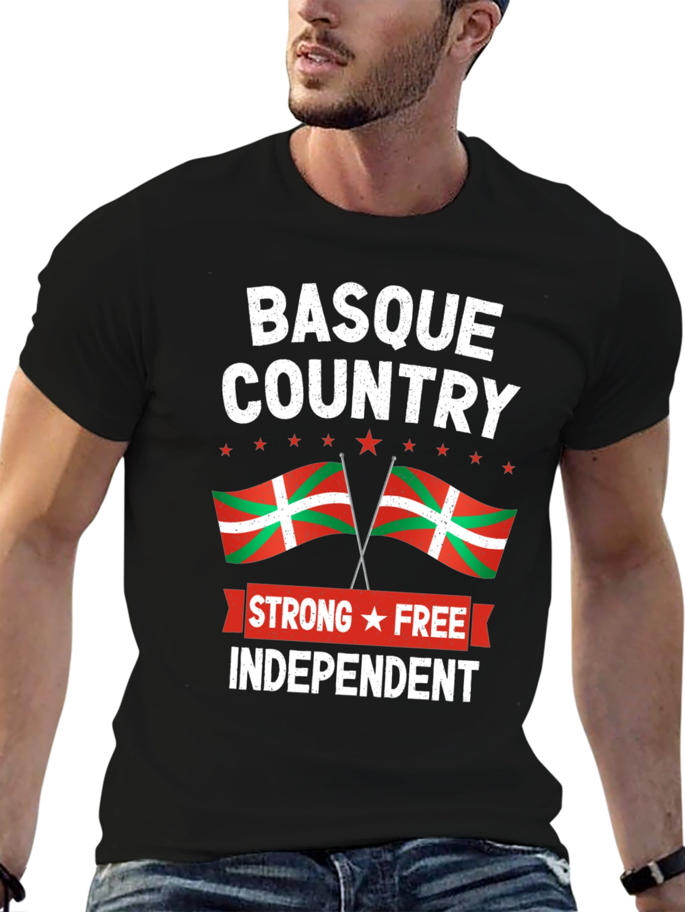 Basque Country Strong Free Independent T-Shirt