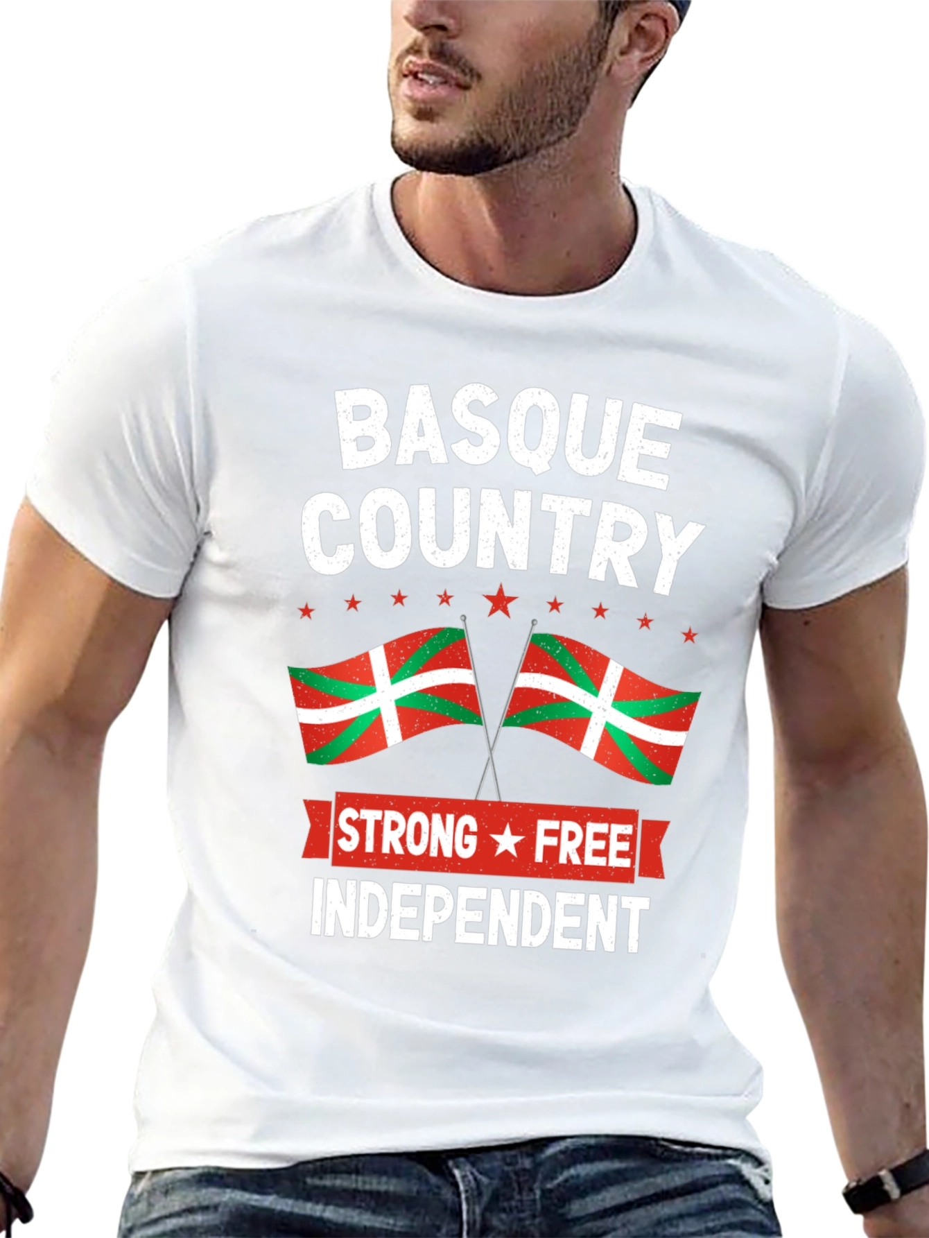 Basque Country Strong Free Independent T-Shirt