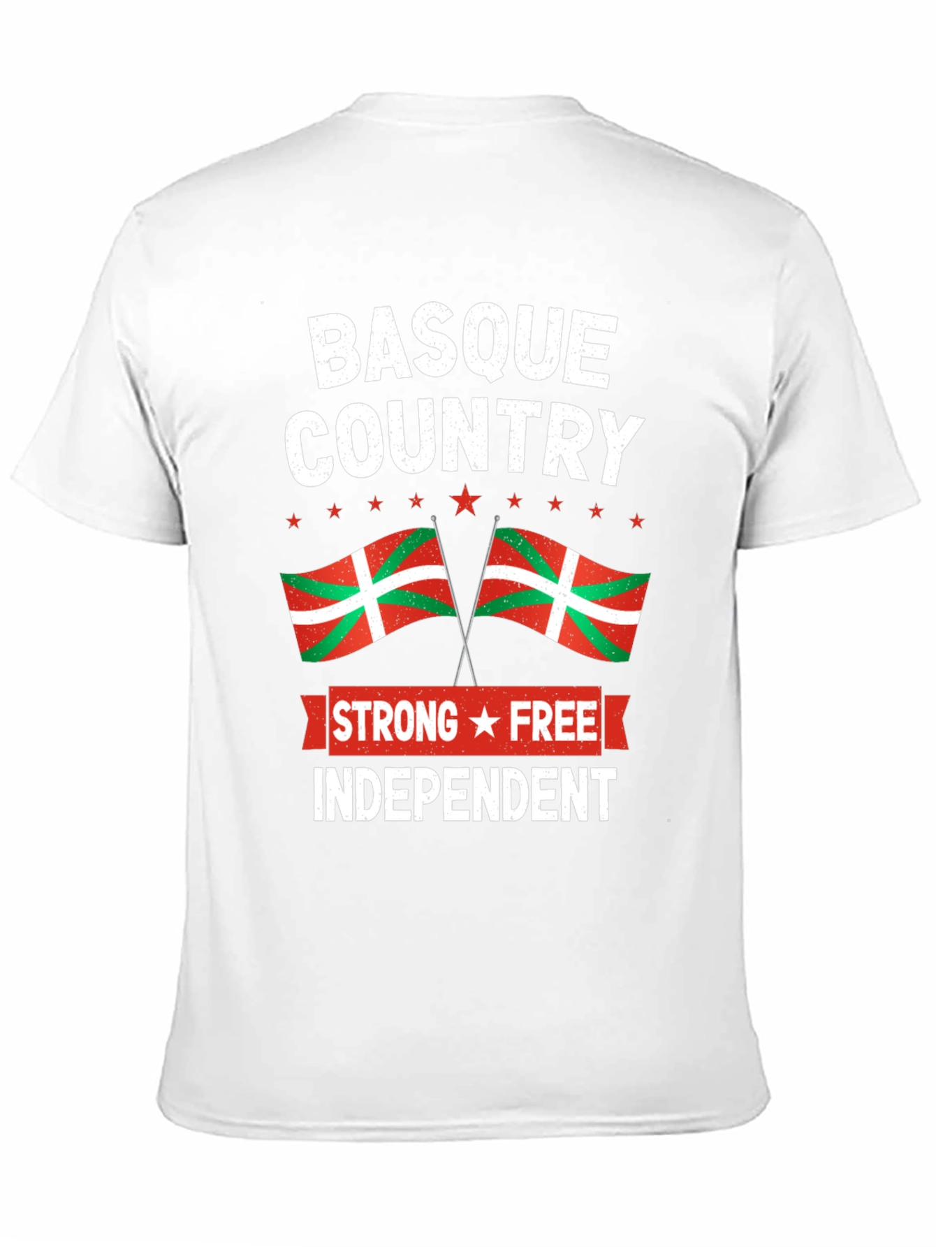 Basque Country Strong Free Independent T-Shirt