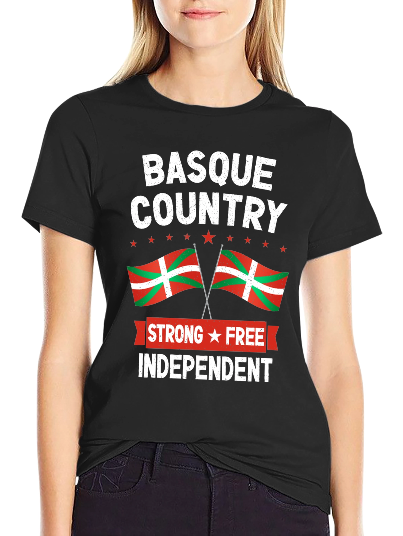 Basque Country Strong Free Independent T-Shirt