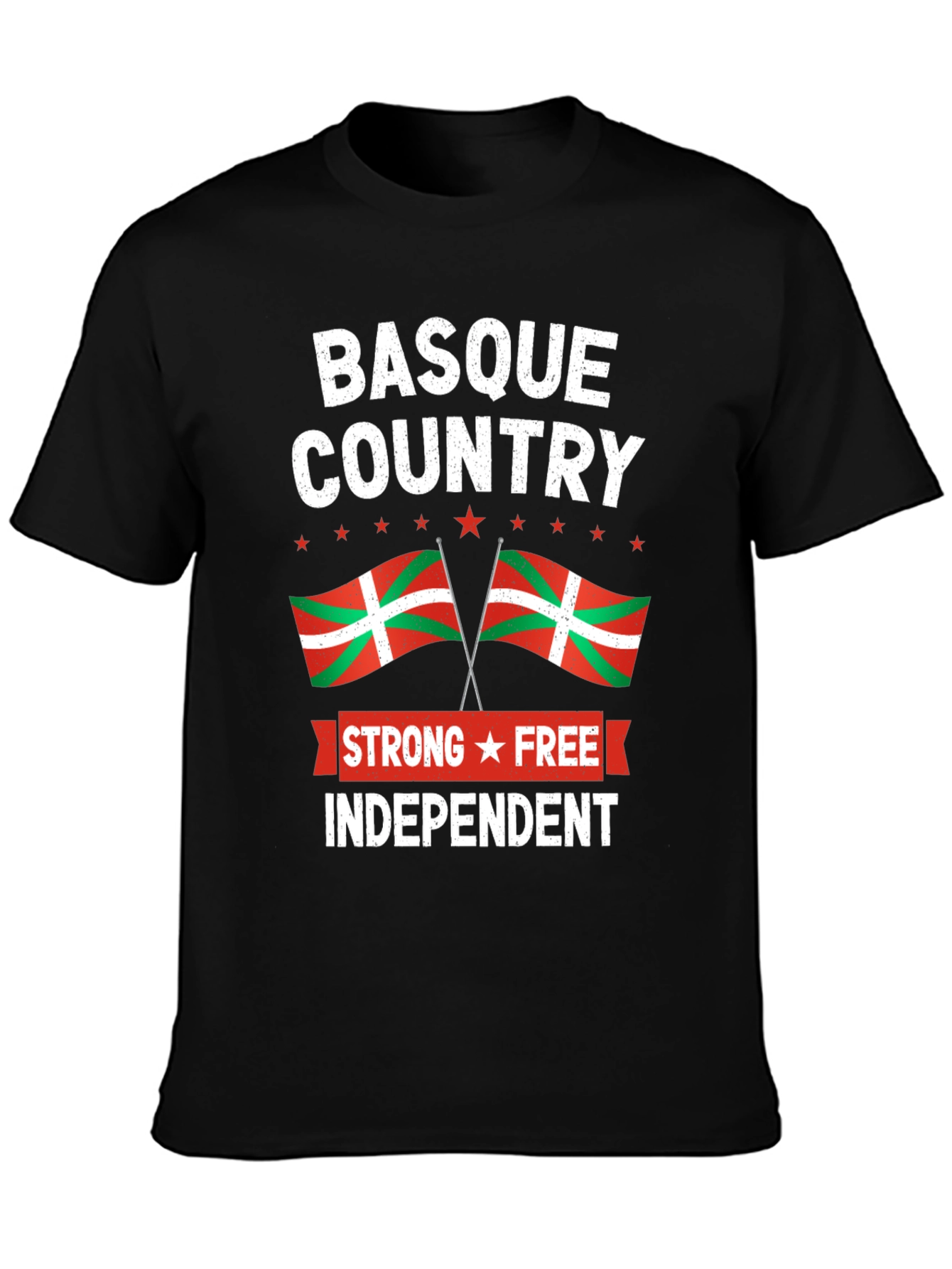 Basque Country Strong Free Independent T-Shirt