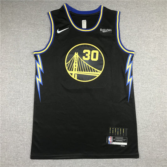 Men's Golden State Warriors Stephen Curry Fanatics Branded Black Classic Jerseys
